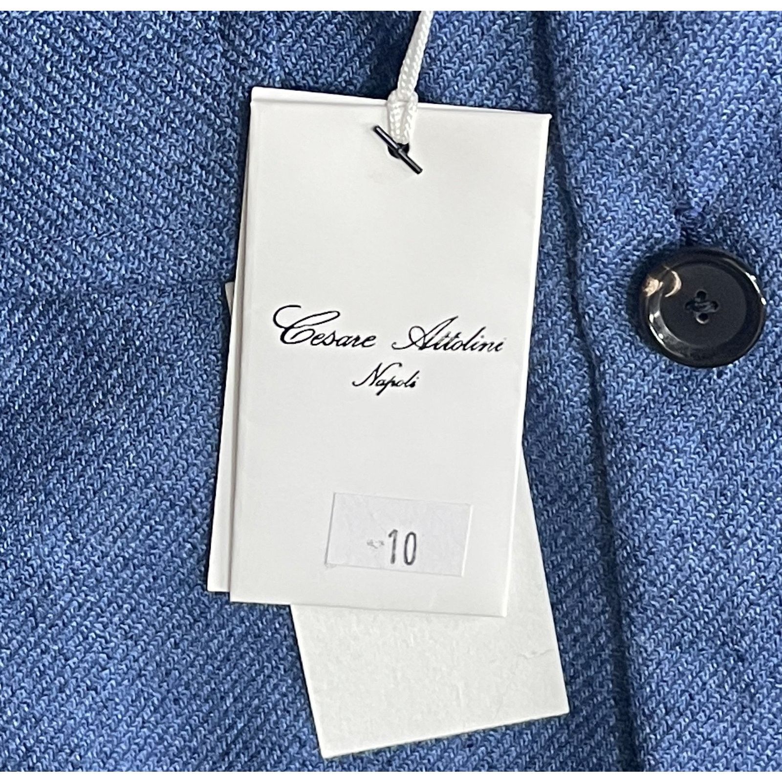 Cesare Attolini $6,000 NWT Cesare Attolini Blue Cashmere Shirt Jacket XL Size US XL / EU 56 / 4 - 9 Thumbnail