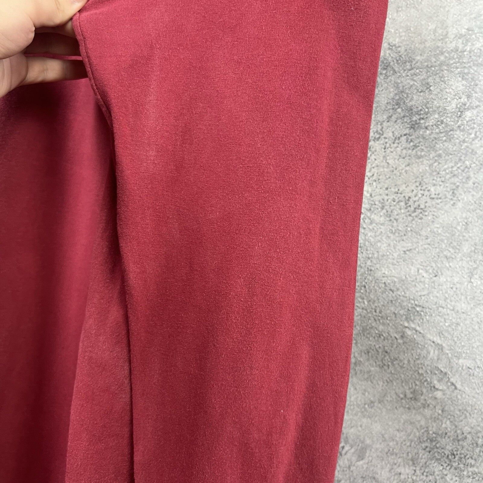 Stussy Stussy Longsleeve Men's Size L Red Cotton Big Logo Size US L / EU 52-54 / 3 - 15 Thumbnail