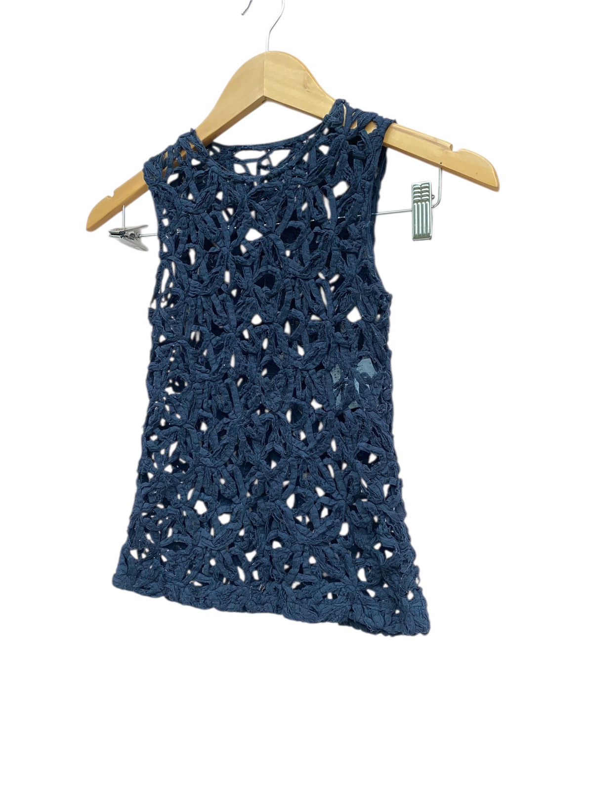 Comme des Garcons Comme des garcons tank tops mesh a/d 1996 Size S / US 4 / IT 40 - 1 Thumbnail
