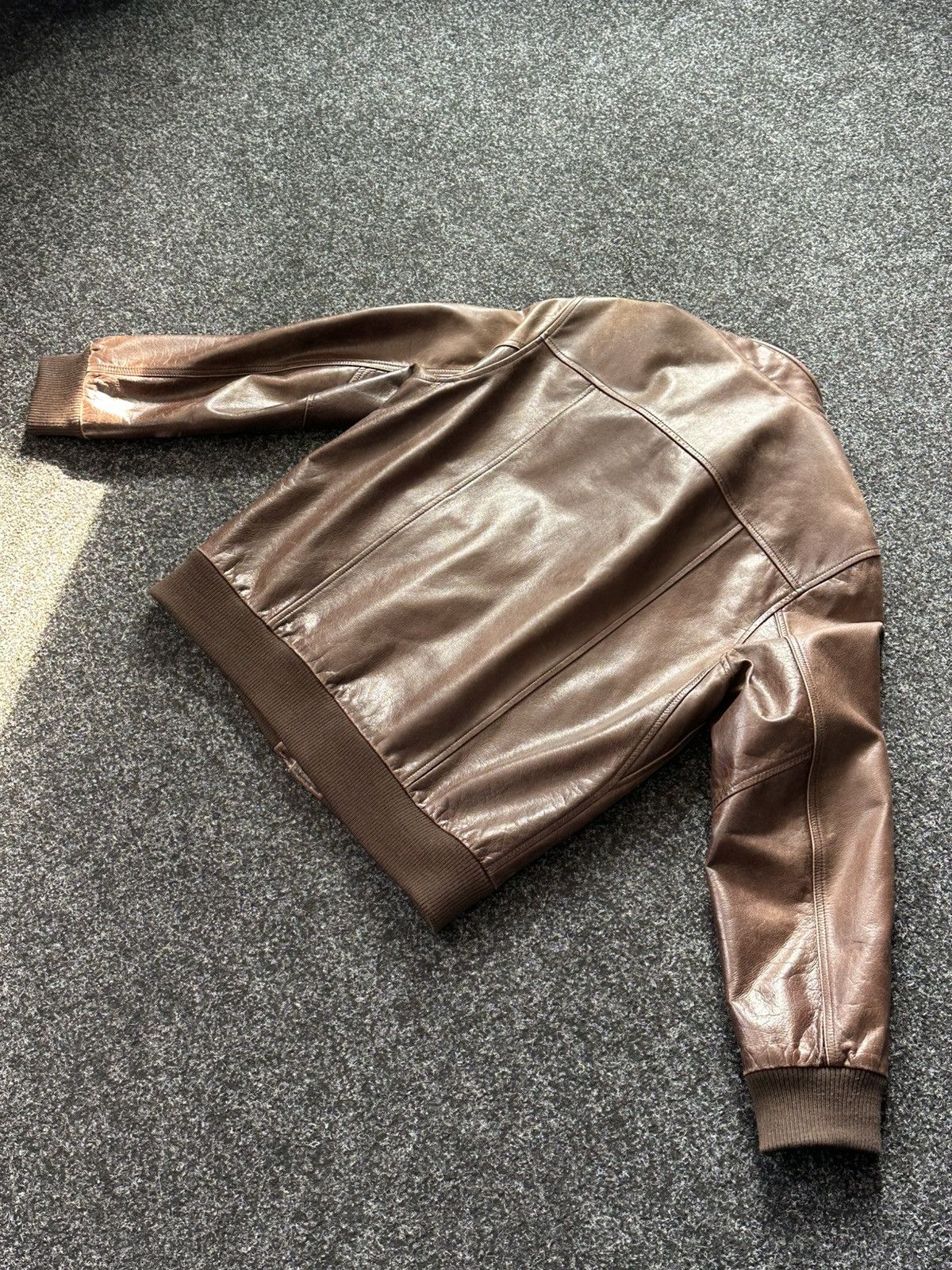 If Six Was Nine × Leather 🚨Vintage 90s Leather Biker Jacket-West Style Maison Margiela Size US M / EU 48-50 / 2 - 8 Thumbnail