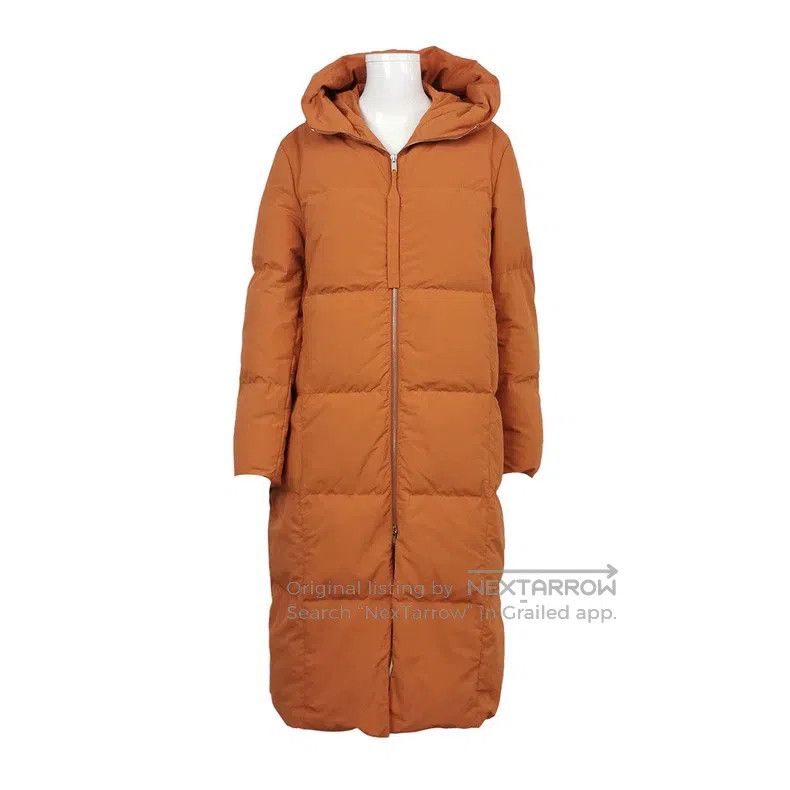 Jil Sander Jil Sander size 34 Orange Red Hooded Down Jacket Size M / US 6-8 / IT 42-44 - 1 Thumbnail
