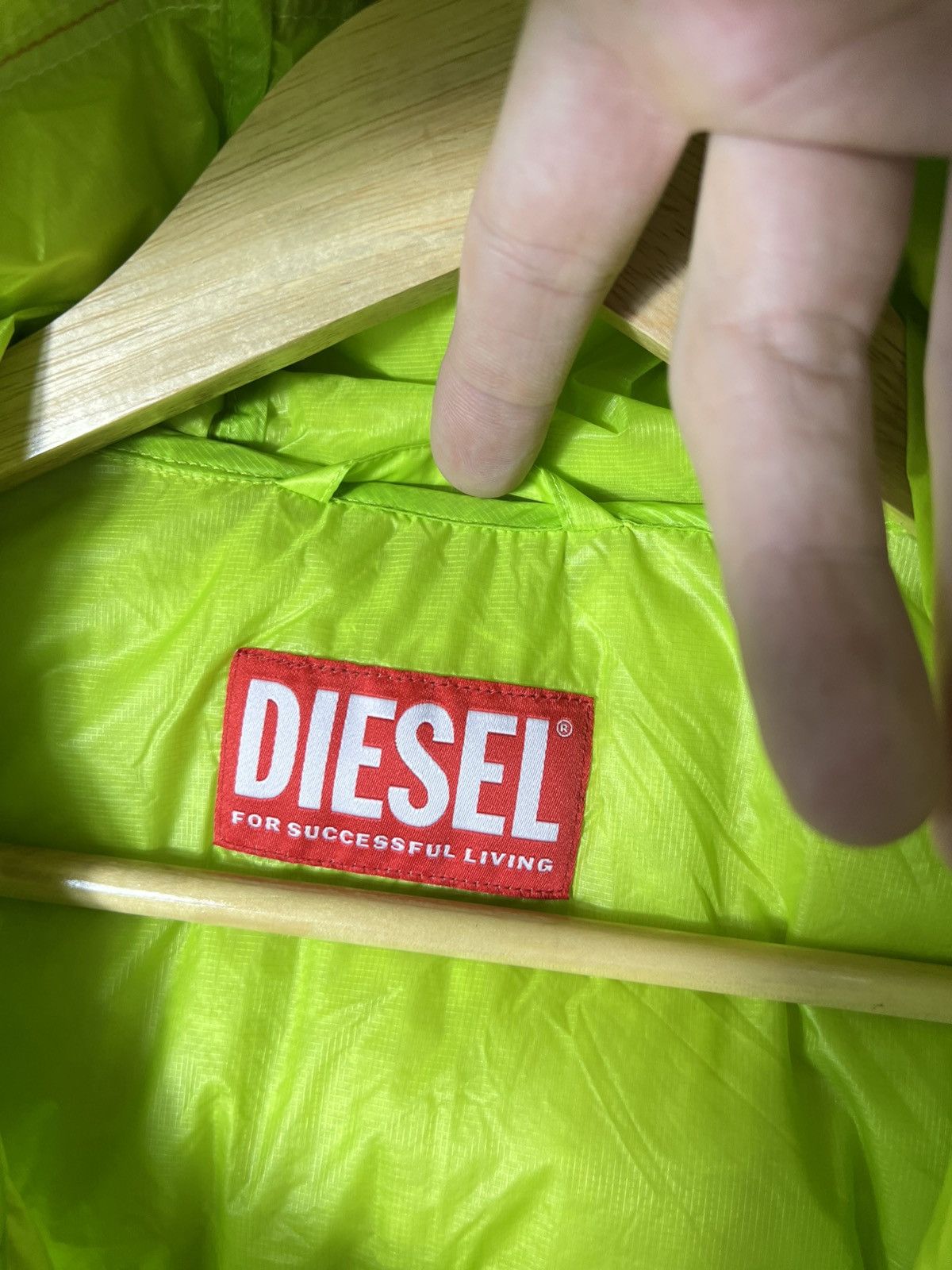 Diesel 🧊 DIESEL Down Puffer Jacket Gradient Baskin Giacca Size 48 Size US L / EU 52-54 / 3 - 15 Thumbnail