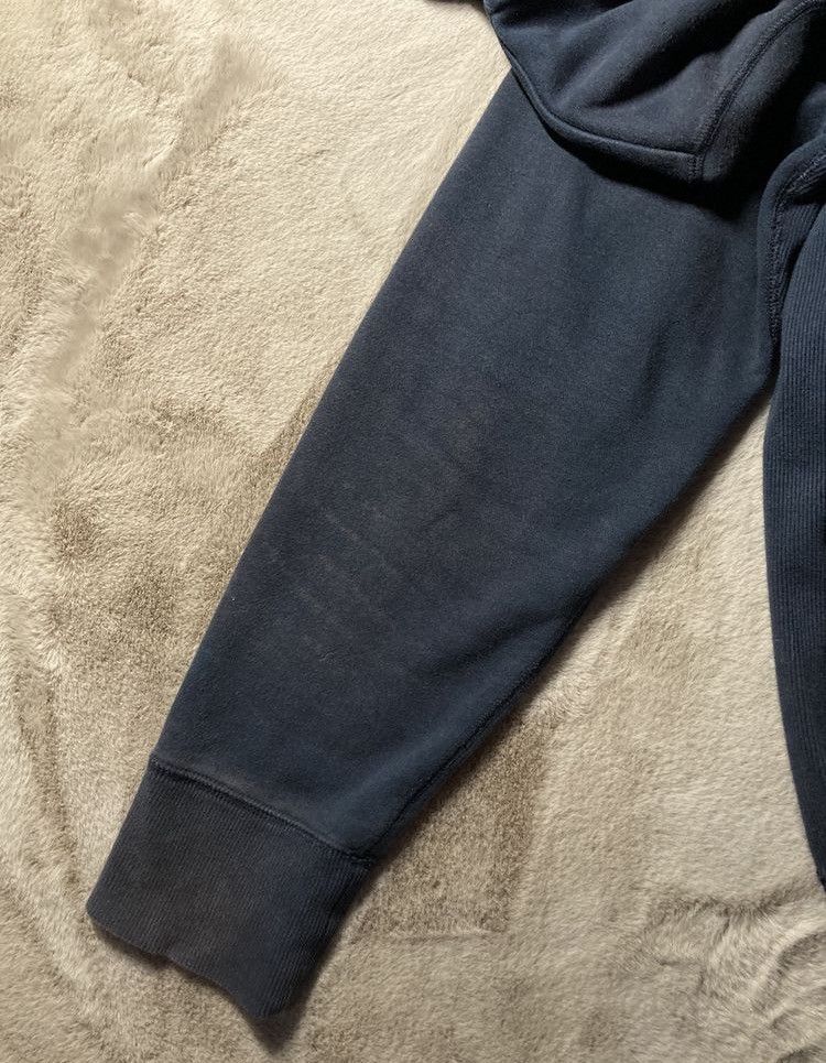 Nike × Vintage ⛩️Vintage Nike Zip Hoodie Navy Black Y2K baggy sun faded boxy Size US XL / EU 56 / 4 - 6 Thumbnail