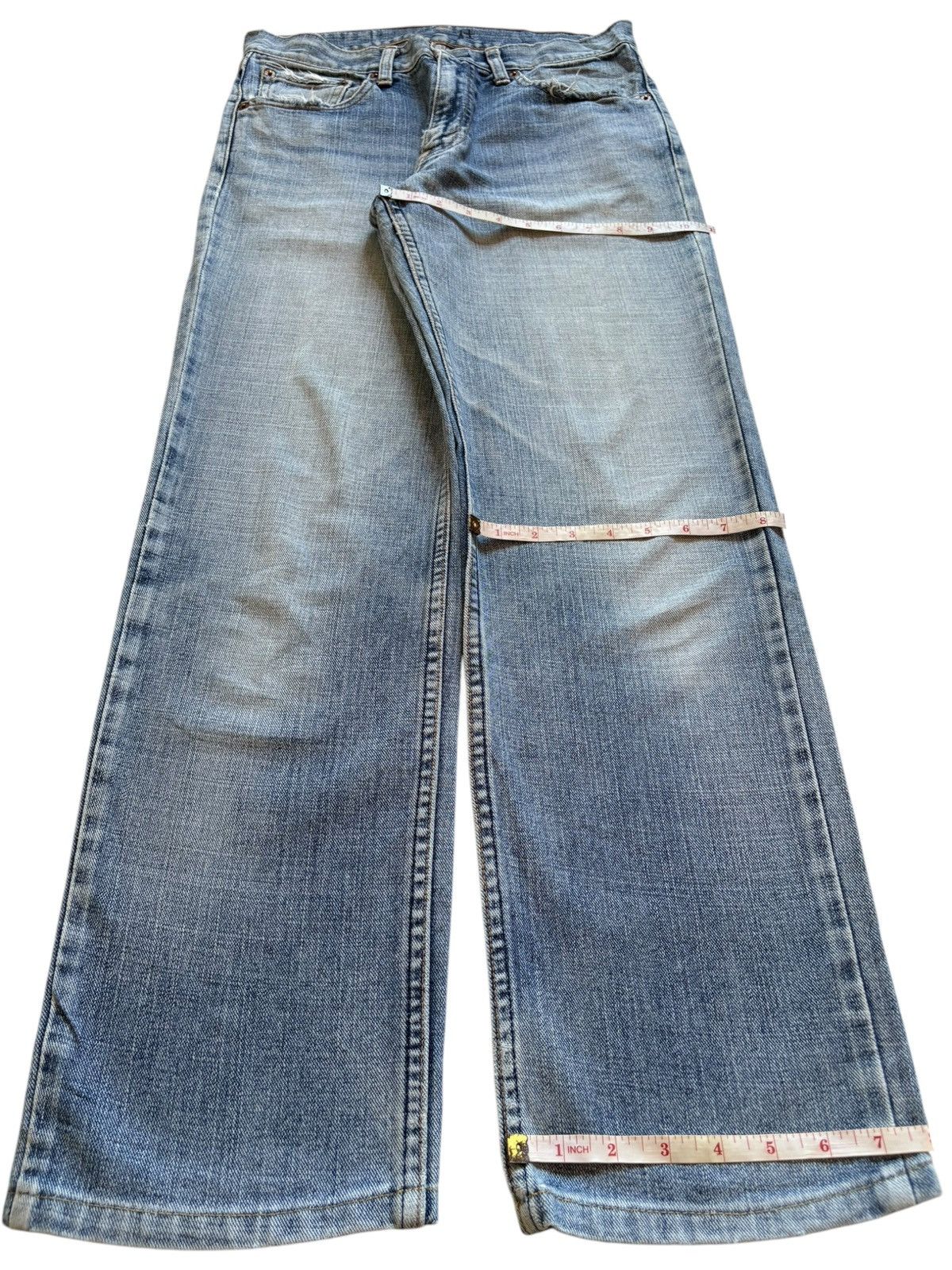 Levi's Vintage 90s Levis 533 Faded Wash Distressed Loose Jeans Size US 30 / EU 46 - 14 Thumbnail