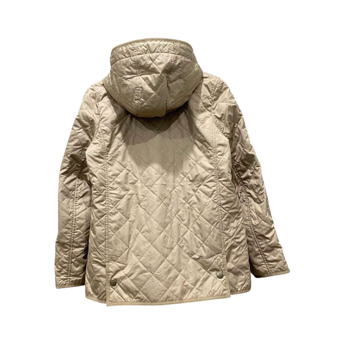 Mackintosh Mackintosh Philosophy Diamond Quilted Hooded Jacket Beige Size US S / EU 44-46 / 1 - 2 Thumbnail