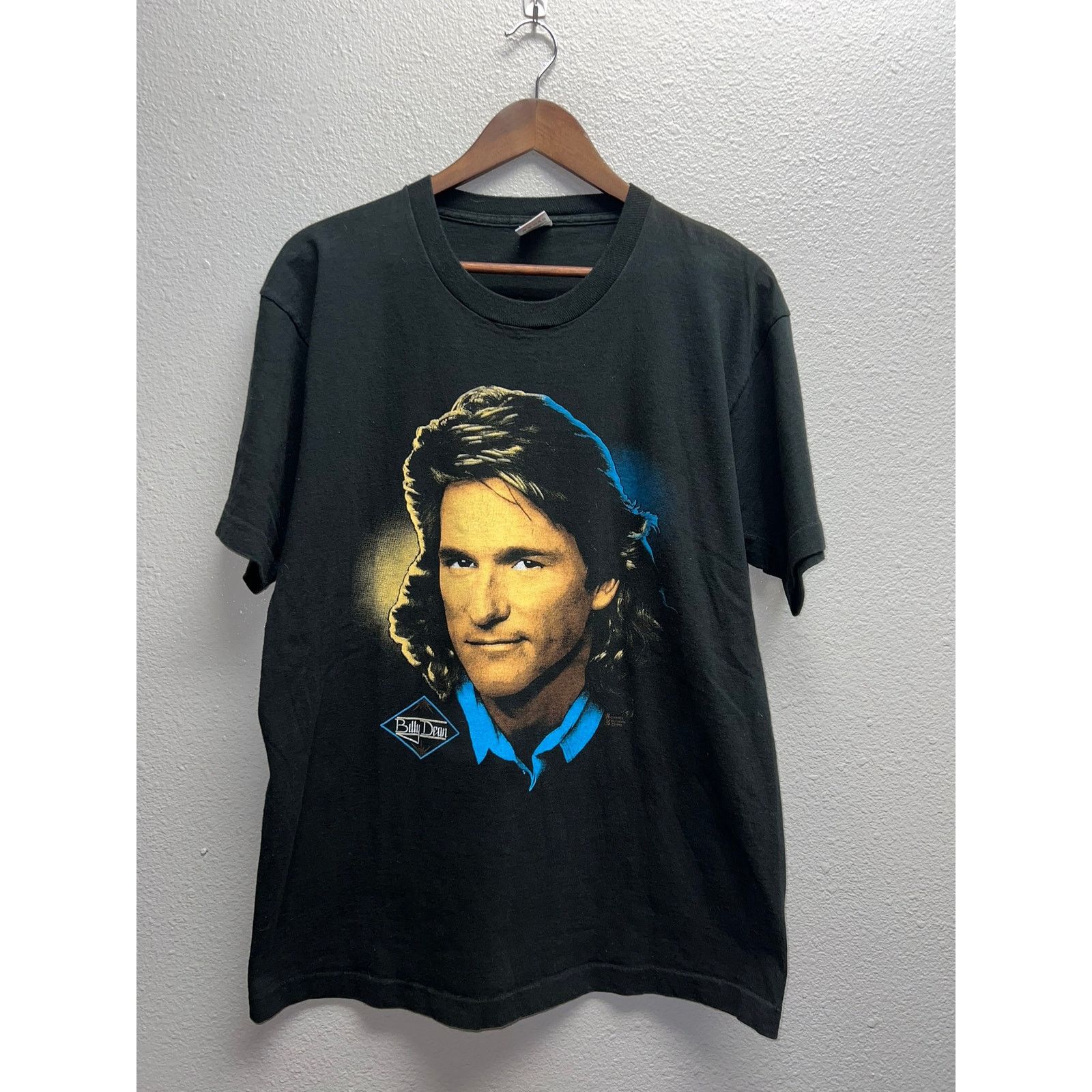 Fruit Of The Loom Vintage Billy Dean Shirt Country Music Tour Concert Tee 90s Size US L / EU 52-54 / 3 - 1 Thumbnail