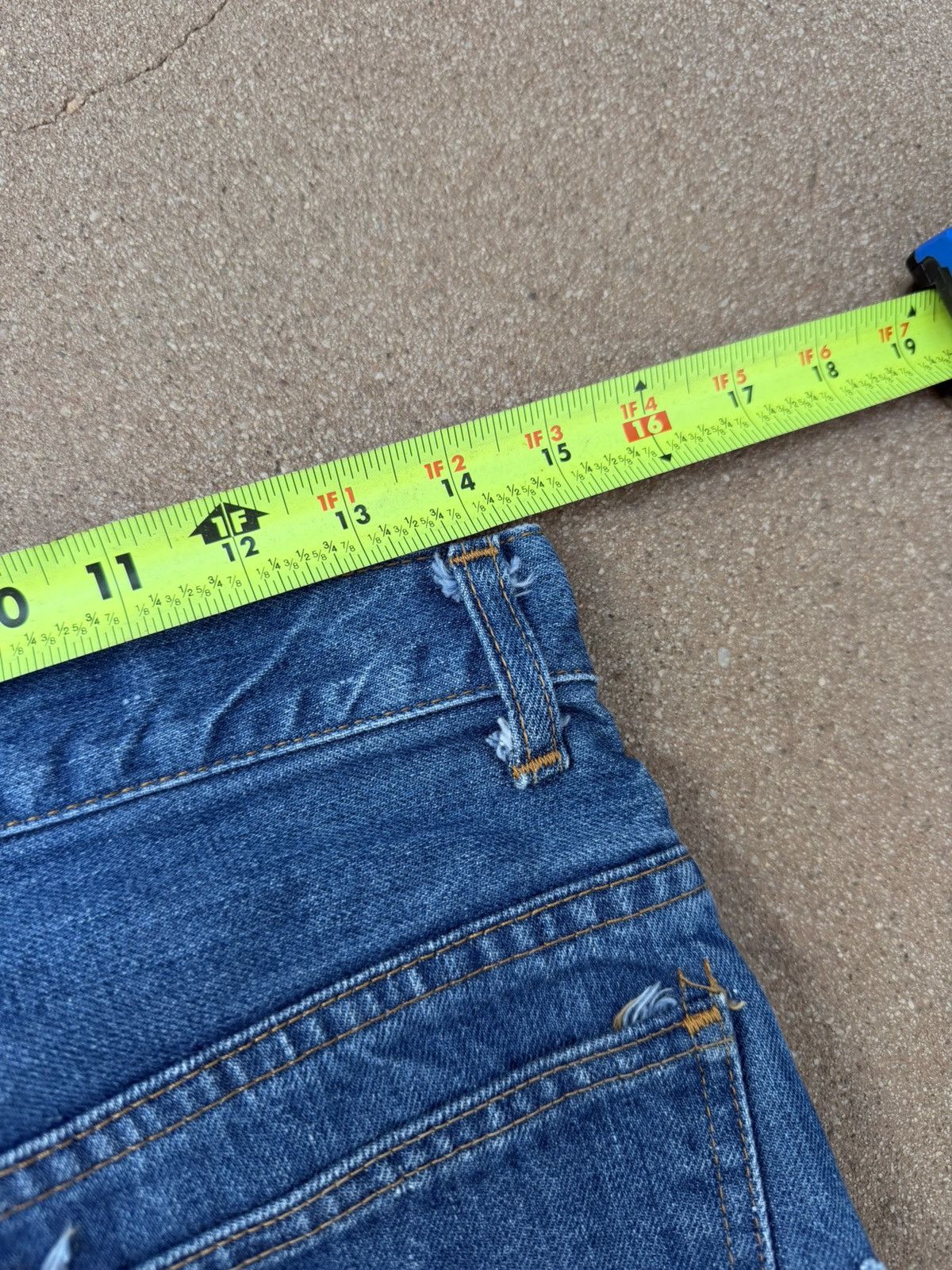 Levi's Vtg 70’s Levi’s 646 Orange Tab Bellbottom Flare Jeans 29x30 Size US 29 - 9 Thumbnail