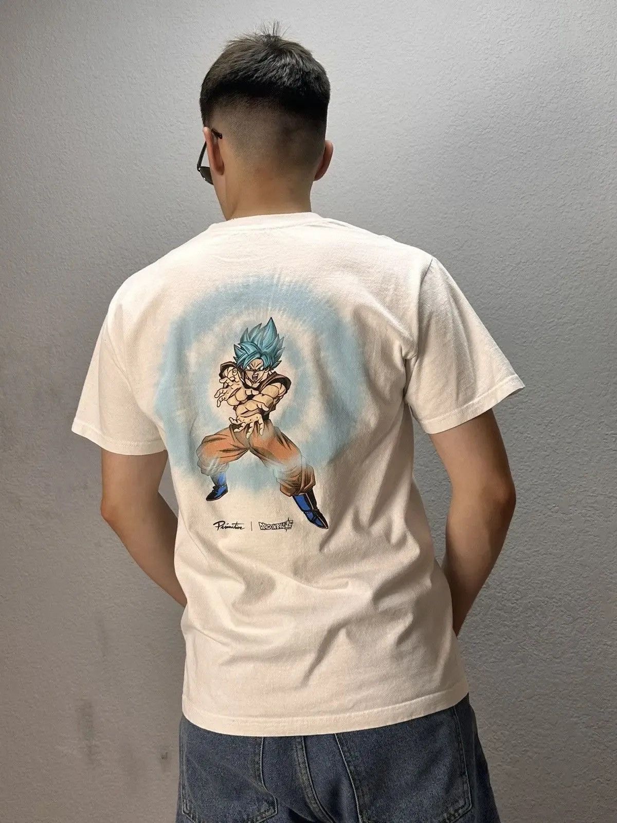 Anime × Vintage Vintage Dragon ball Anime Tee Y2K Z Super Saiyan son Goku Size US M / EU 48-50 / 2 - 1 Thumbnail