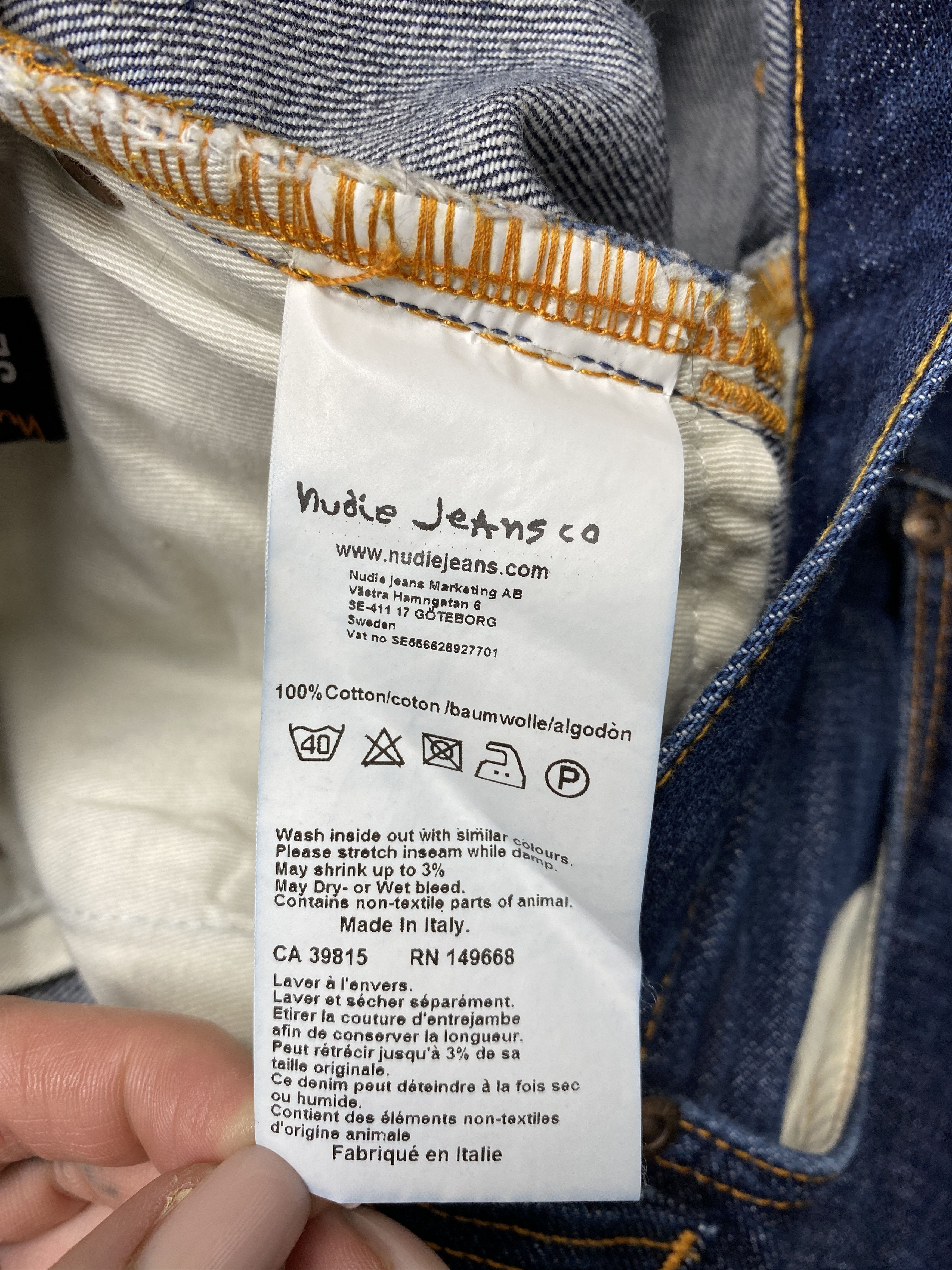 Nudie Jeans Nudie Jeans Dude Dan Vintage Denim Pants Mens Jeans Size US 30 / EU 46 - 9 Thumbnail