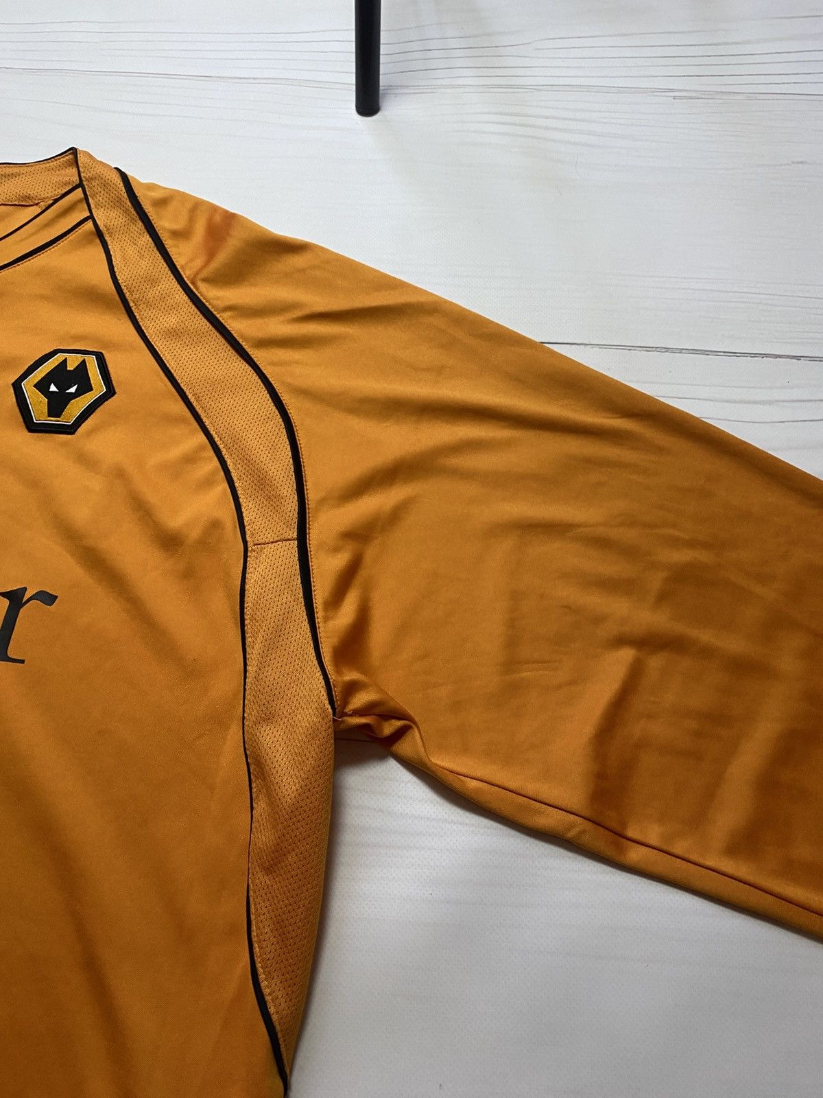 Le Coq Sportif Vintage Wolverhampton Wanderers 2006/07 home longsleeve Size US XXL / EU 58 / 5 - 9 Thumbnail