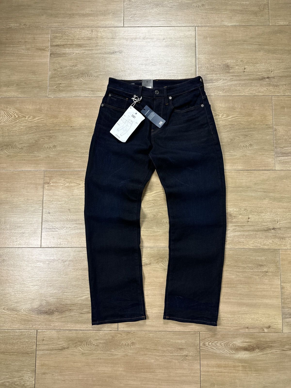 G-Star NEW🏷️ G-Star Raw 3301 Relaxed Denim Jeans Size US 27 - 1 Thumbnail