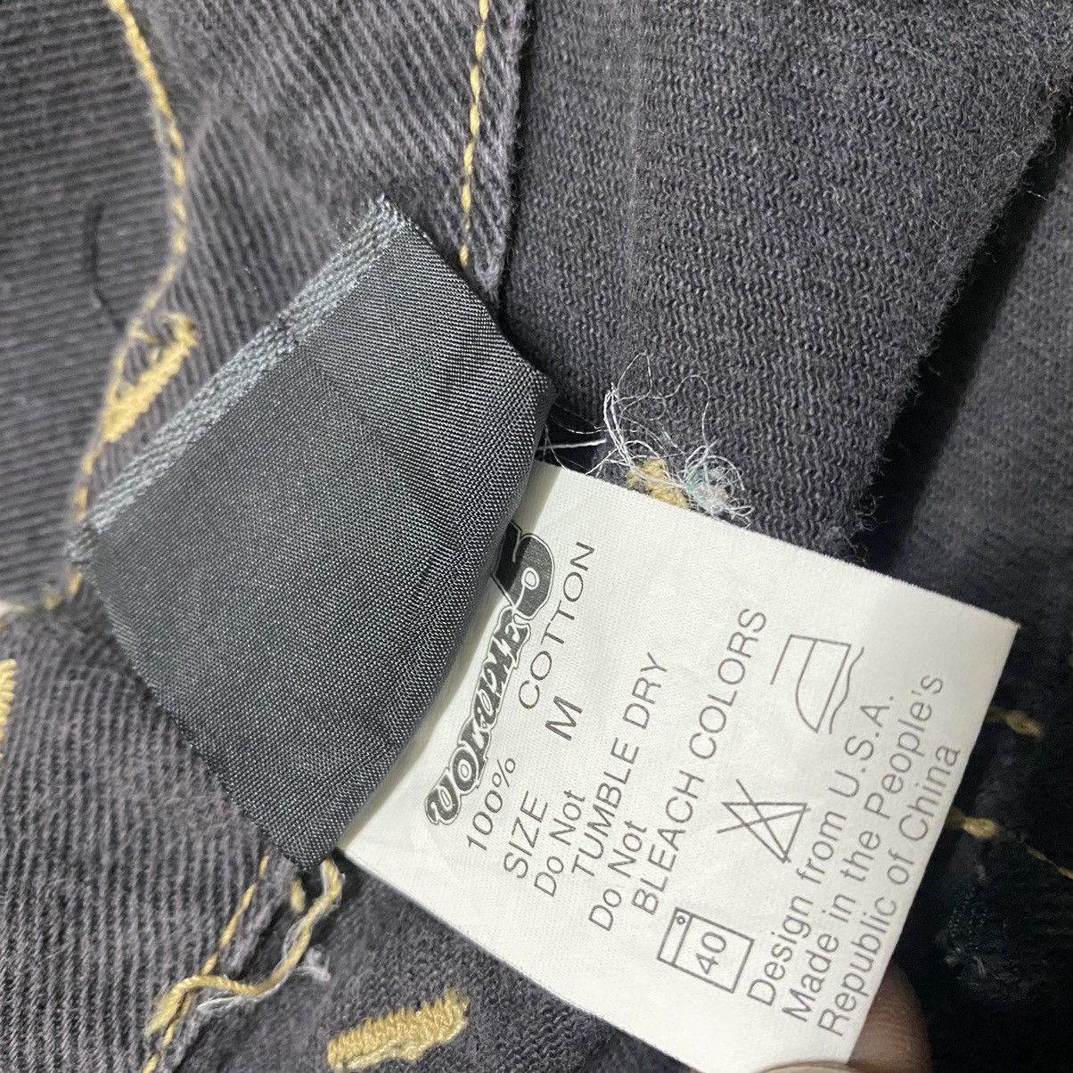 Vintage VOLUME FIVE Black Denim Baggy Skater Pant Size US 29 - 21 Thumbnail