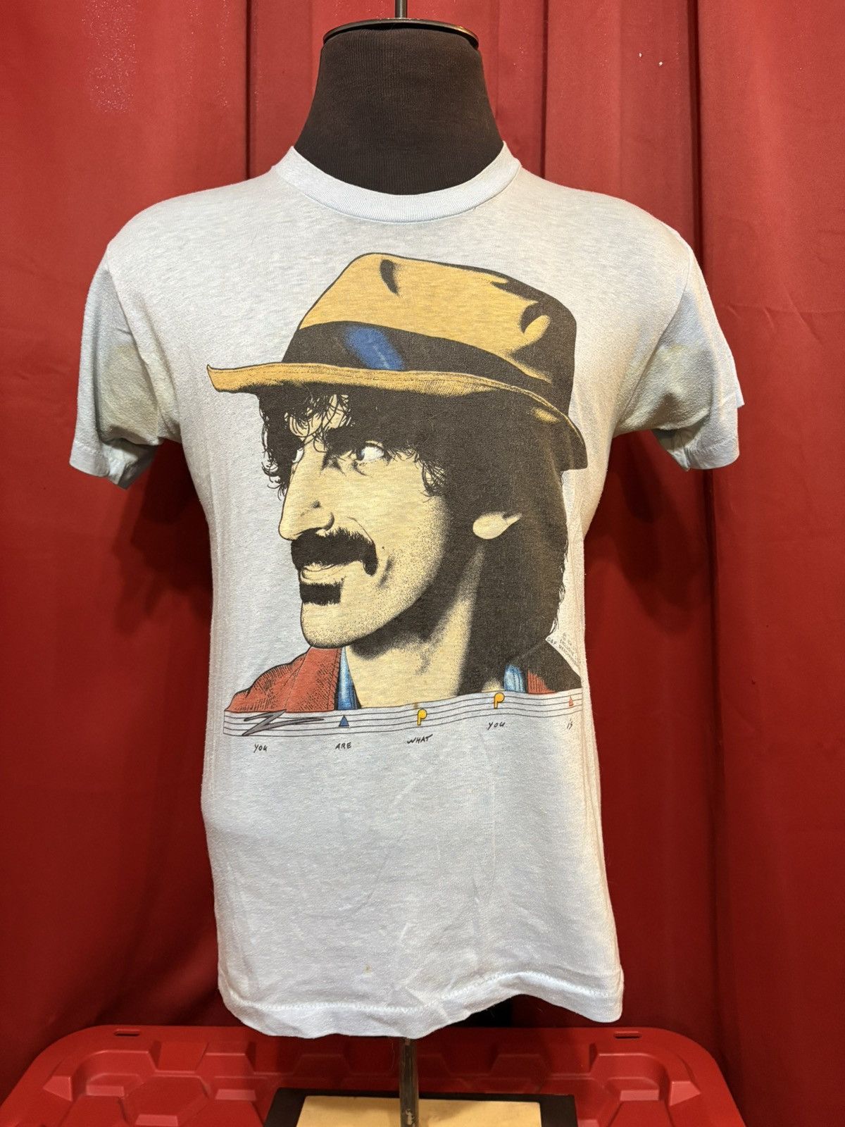 Band Tees Vintage Frank Zappa Tshirt 80’s Band Tee Concert Grail Size US L / EU 52-54 / 3 - 1 Thumbnail