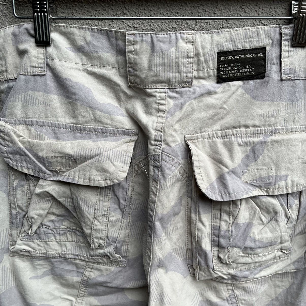 Stussy Vintage STUSSY camo tactical pants cargo Size US 31 - 5 Thumbnail