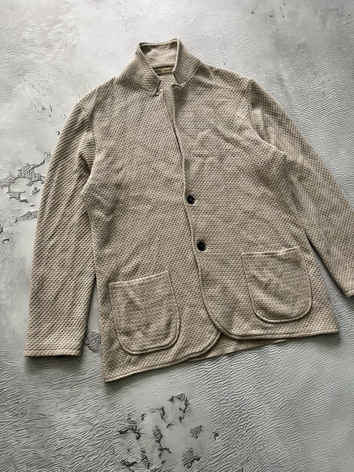 Maurizio Baldassari Maurizio Baldassari Brera Knit Wool Cardigan Sweater Blazer Size US M / EU 48-50 / 2 - 2 Thumbnail