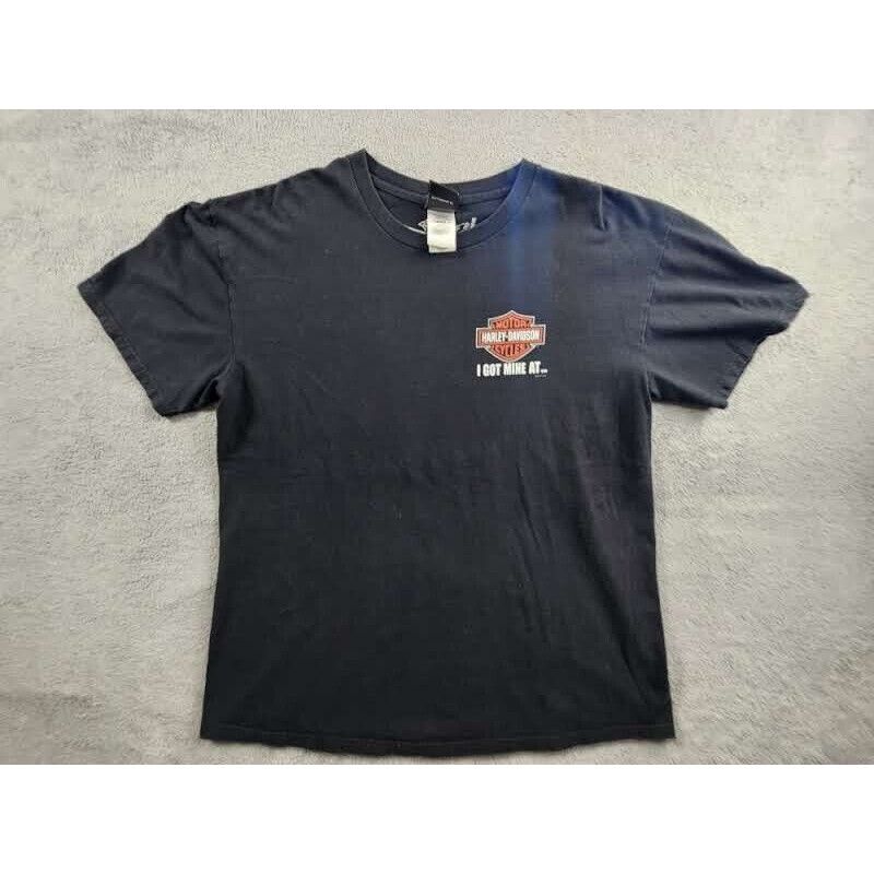 Harley Davidson Harley Davidson Shirt Adult Mens XL Black Folsom Size US XL / EU 56 / 4 - 1 Thumbnail