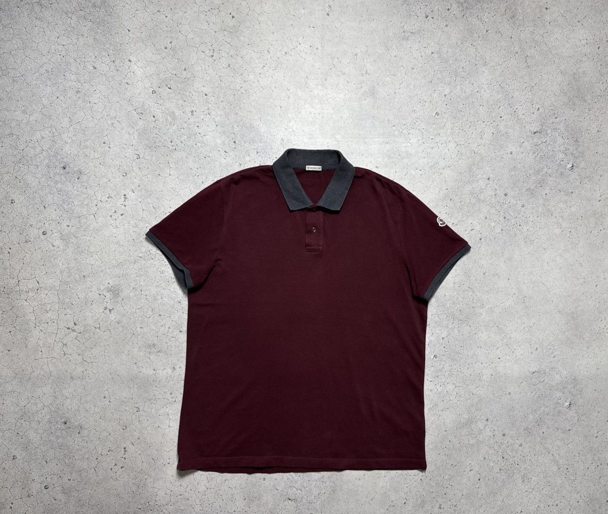 Moncler Moncler Maglia Polo Shirt Manica Corta Vintage Luxury Size US XL / EU 56 / 4 - 1 Thumbnail