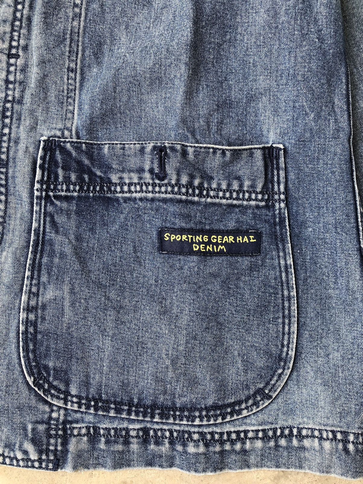 Hai Sporting Gear Issey Miyake Hai Sporting Gear Denim Jacket Size US L / EU 52-54 / 3 - 6 Thumbnail