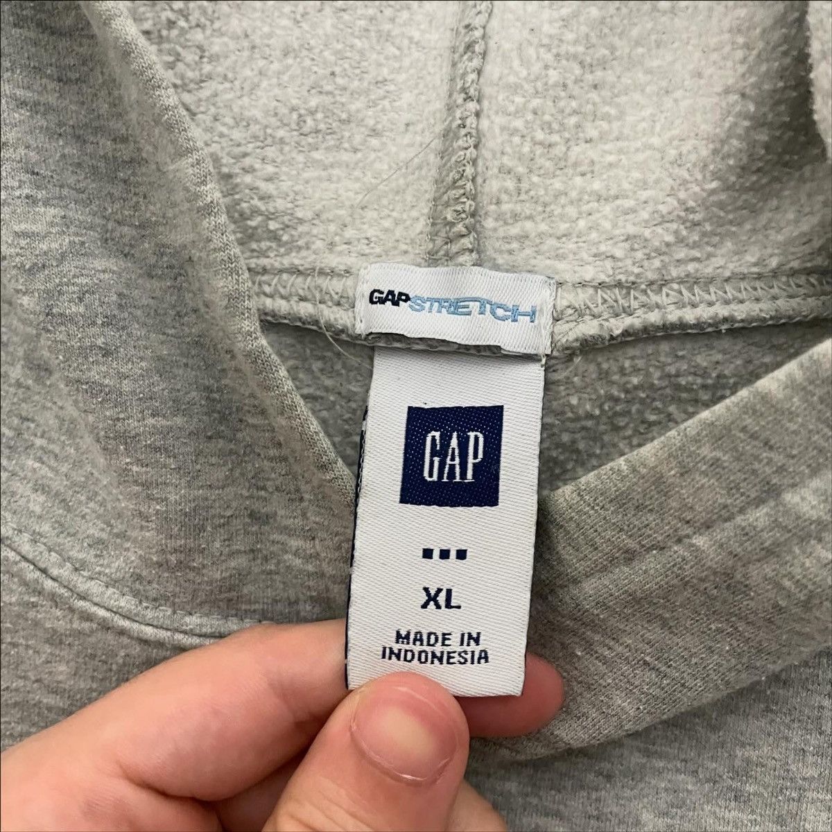 Gap × Vintage Crazy Vintage Y2K GAP Hoodie Embroidered Spell Out Grunge Size M / US 6-8 / IT 42-44 - 3 Thumbnail