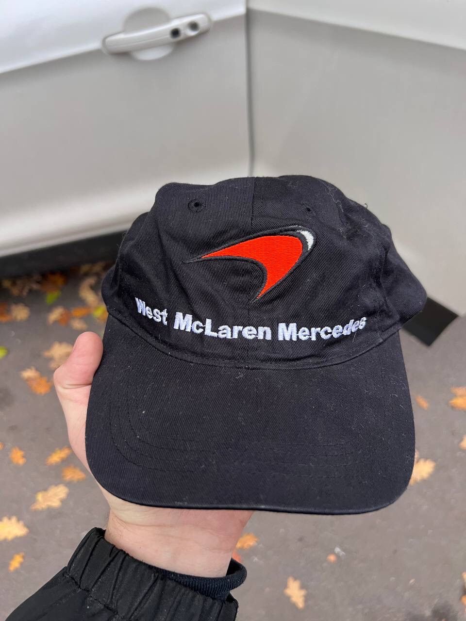 Mercedes-Benz Vintage Mercedes Benz McLaren Racing Team F1 Canon Cap Hat Size ONE SIZE - 1 Thumbnail