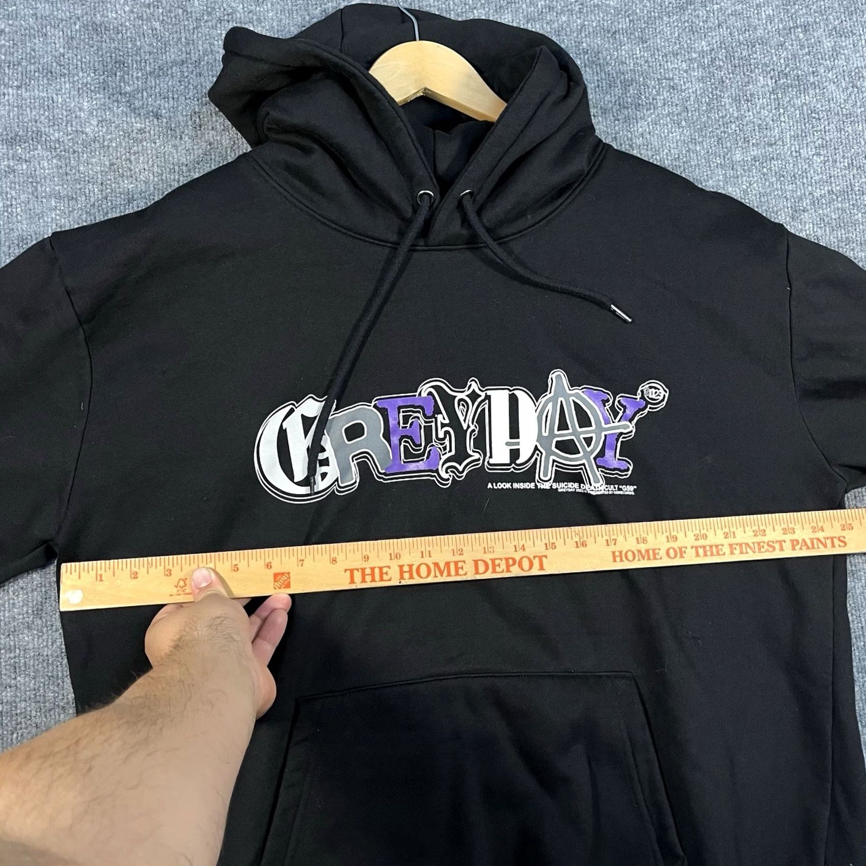 Doublet G59 Hoodie Adult 2XL Black Greyday Suicideboys Tour 2023 Double Sided Rap Music Size US XXL / EU 58 / 5 - 5 Thumbnail