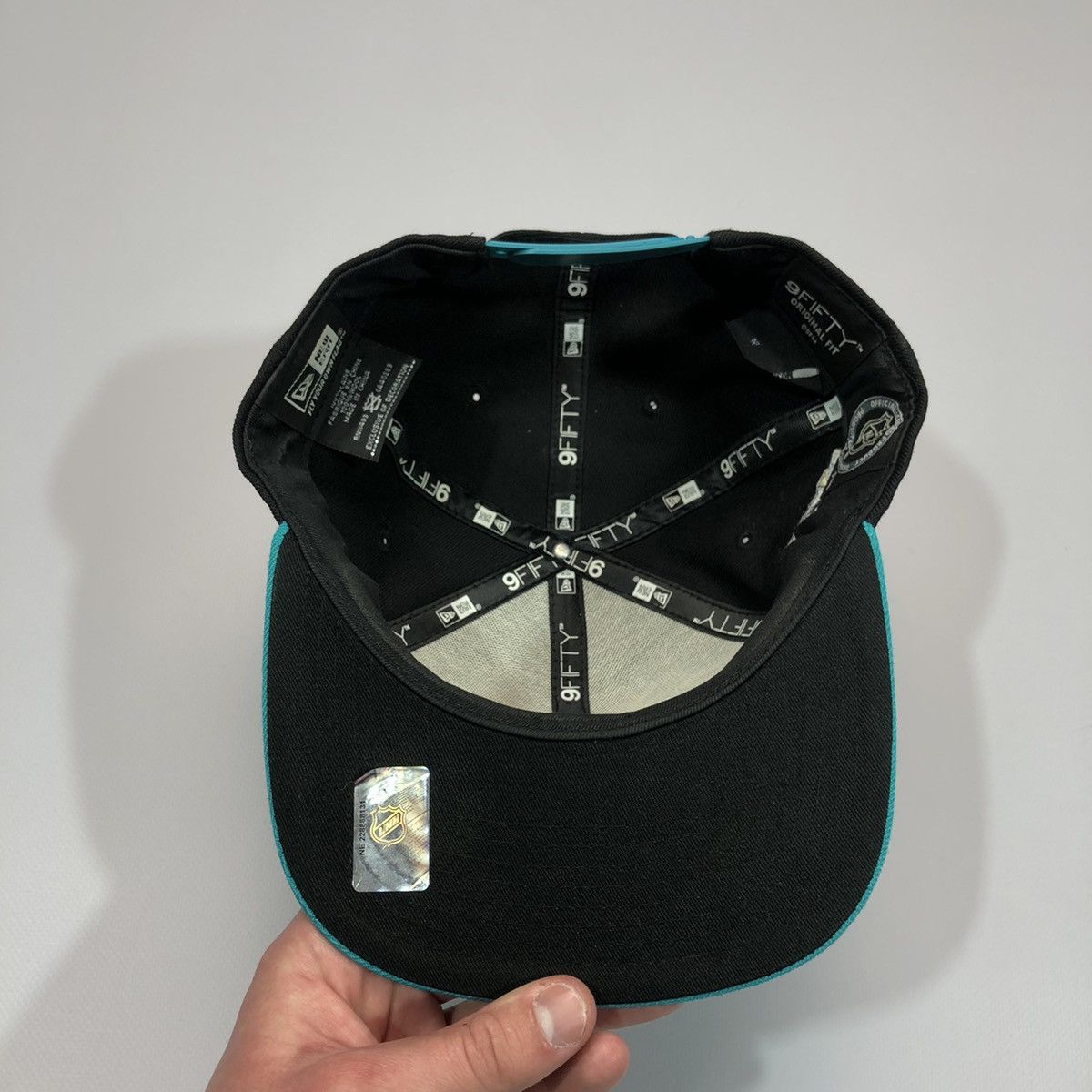 NHL × New Era Anaheim Ducks Big Logo Cap 9Fifty New Era Size ONE SIZE - 5 Thumbnail