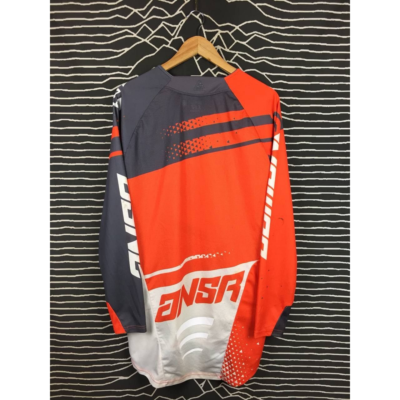 Fox Racing × Vintage Distressed Answer Racing Motocross Long Sleeve Jersey Size US L / EU 52-54 / 3 - 13 Thumbnail