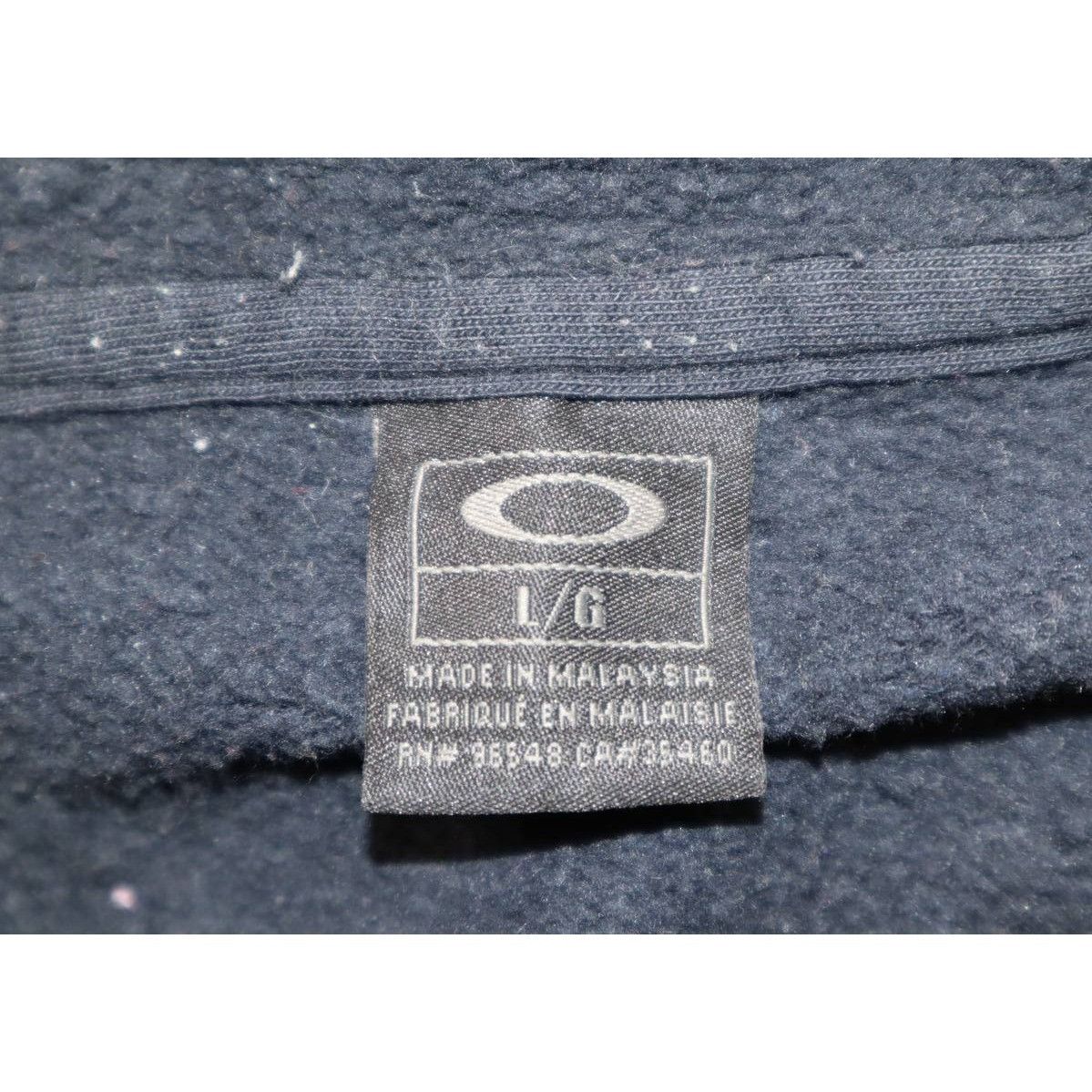 Oakley Vintage Y2K Oakley Full Zip Hoodie Black Size L Malaysia Size US L / EU 52-54 / 3 - 2 Thumbnail