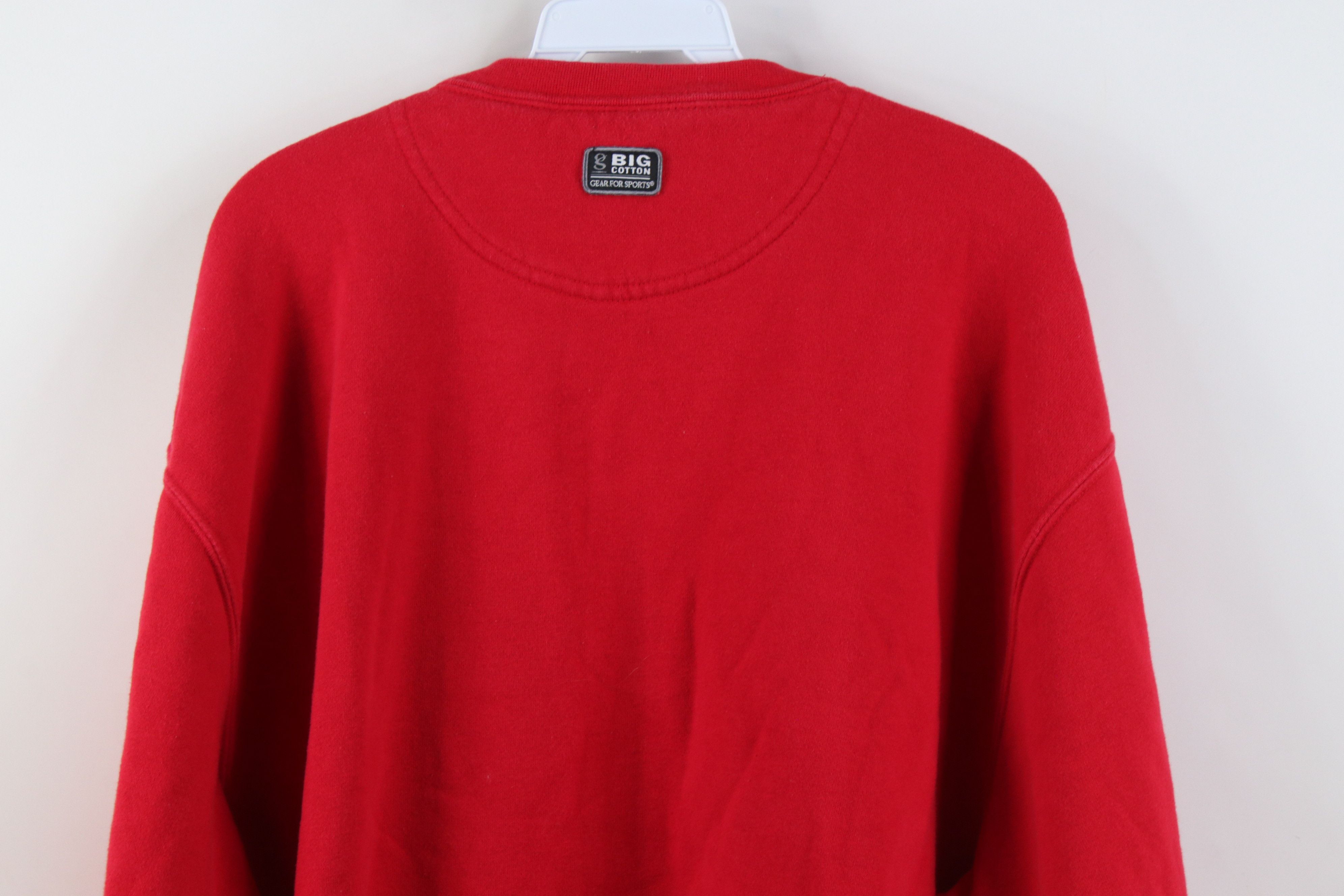 Vintage Vintage Detroit Pistons Basketball Crewneck Sweatshirt Red Size US XXL / EU 58 / 5 - 11 Thumbnail