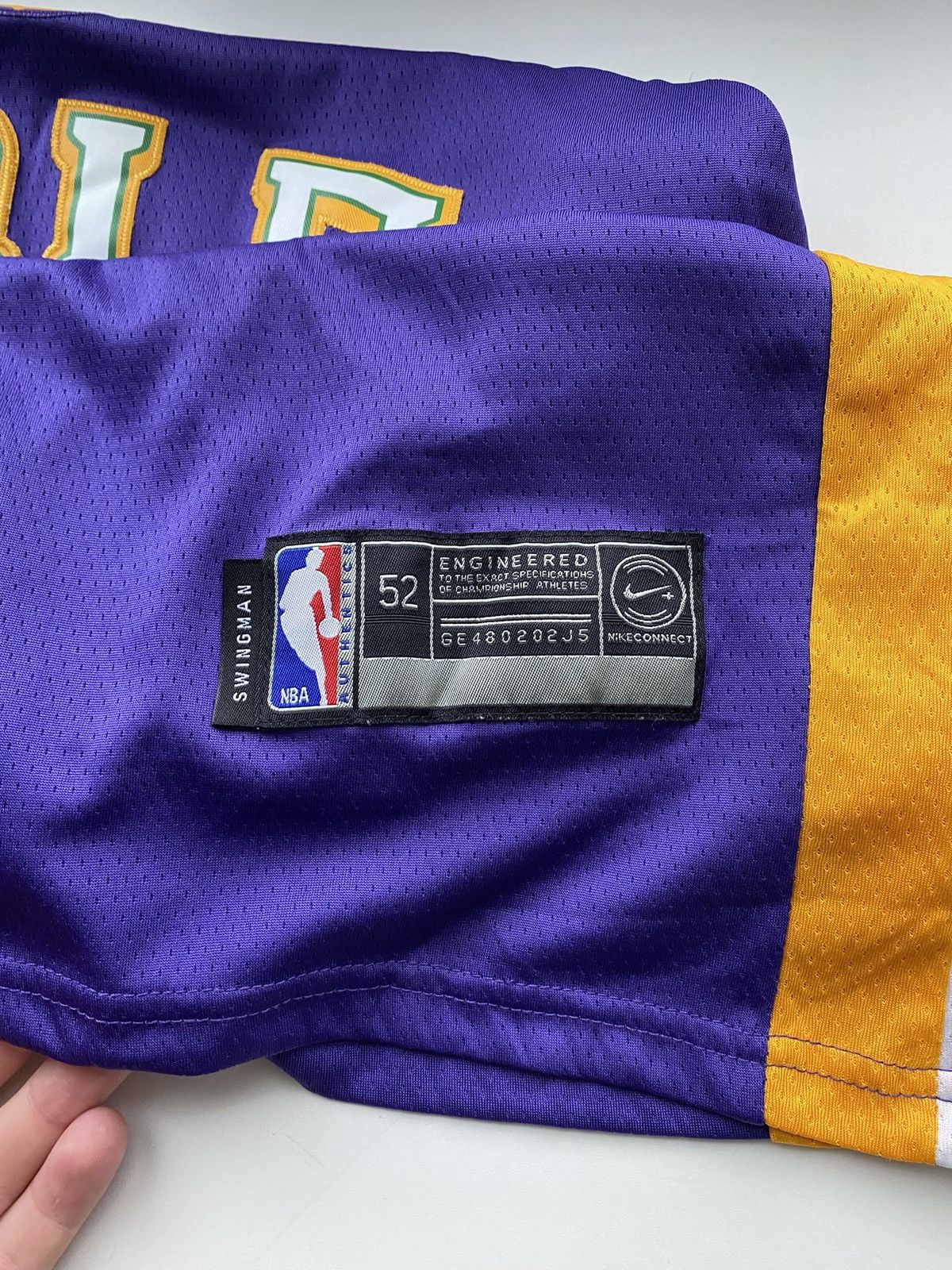 Nike Nike Pelicans Jrue Holiday 11 Mardi Gras Prple Jersey NBA52 Size US XL / EU 56 / 4 - 6 Thumbnail