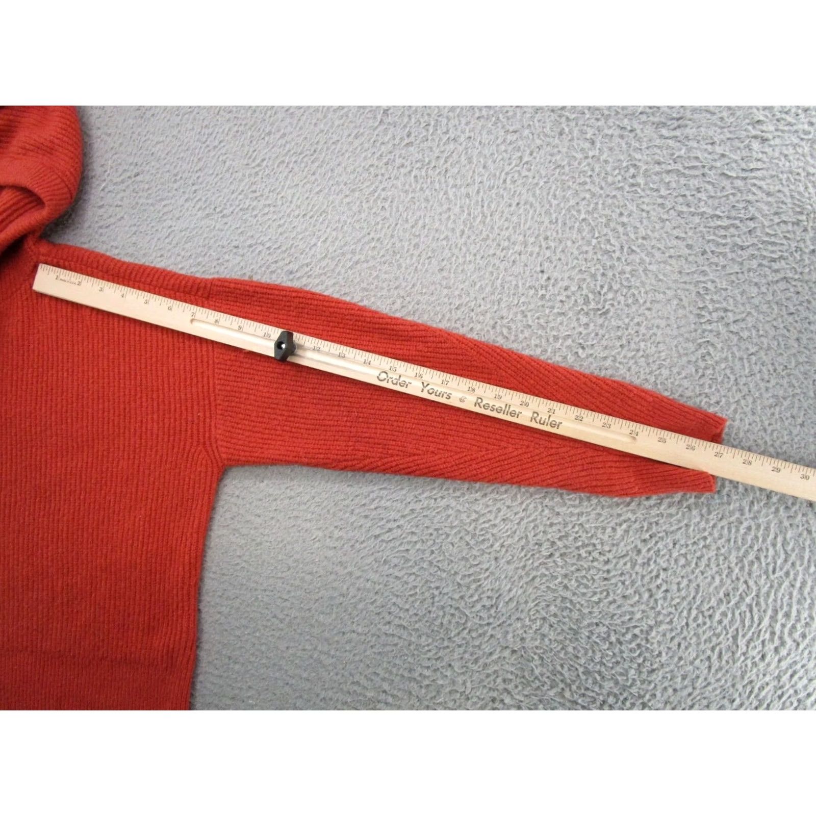 Lucky Brand Lucky Brand Women's Hooded Knit Sweater Pullover Size M Red Size M / US 6-8 / IT 42-44 - 7 Thumbnail