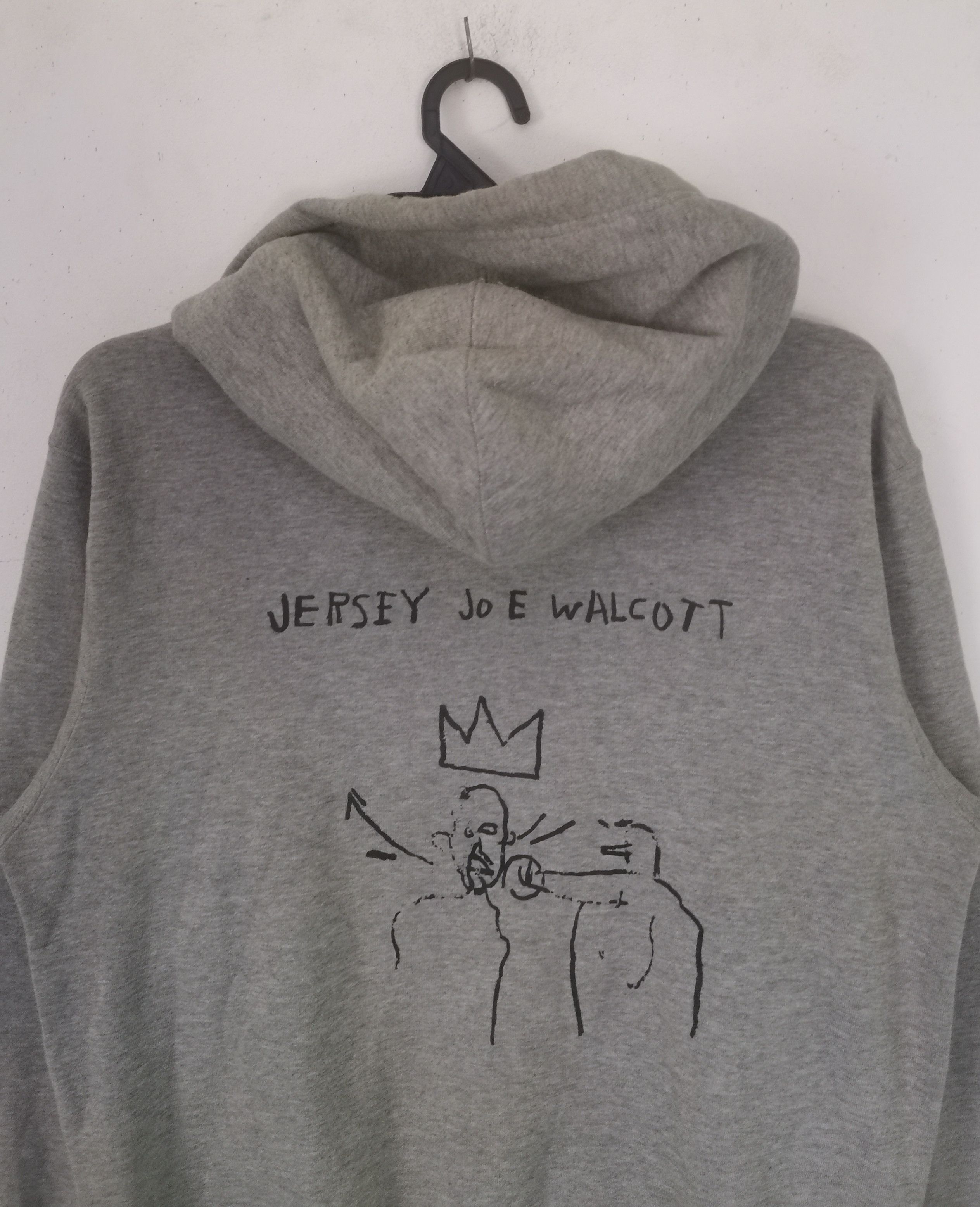 Jean-Michel Basquiat Rare Jean Michel Basquiat hoodies grey colour Size US M / EU 48-50 / 2 - 5 Thumbnail