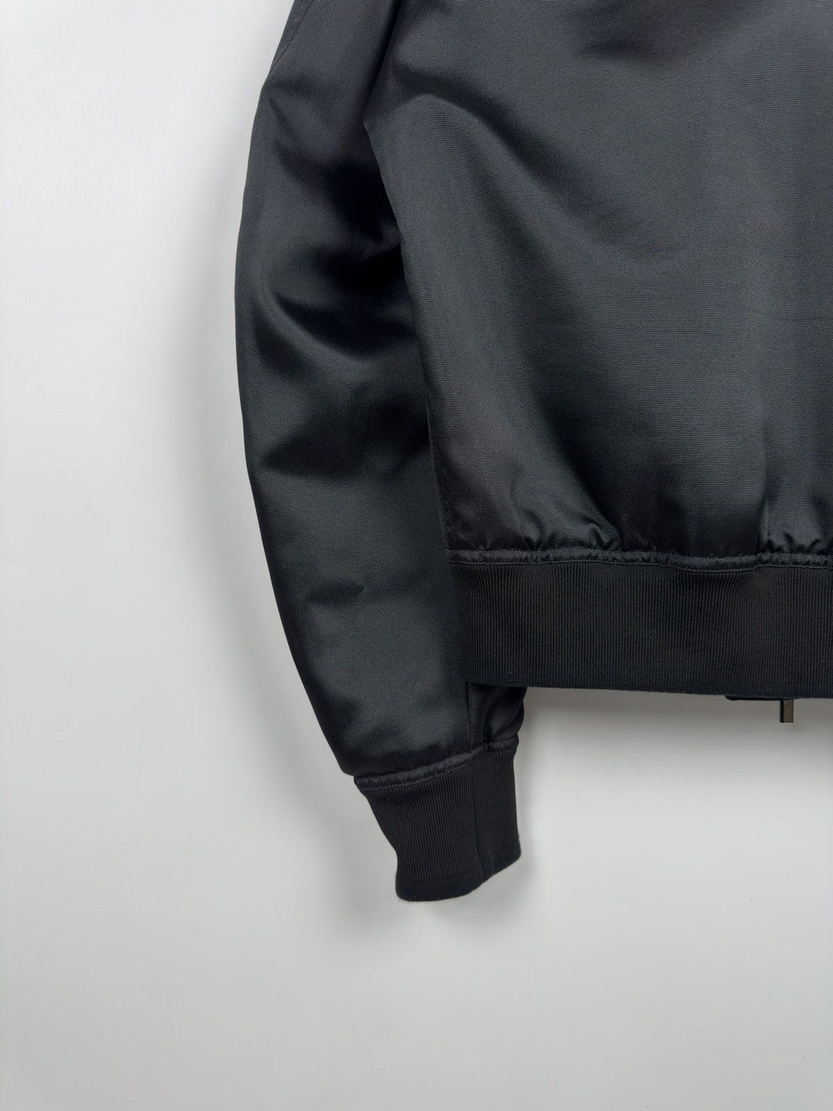 Dior Dior Homme Black Rose Embroidered Blouson Bomber Jacket Size US M / EU 48-50 / 2 - 7 Thumbnail