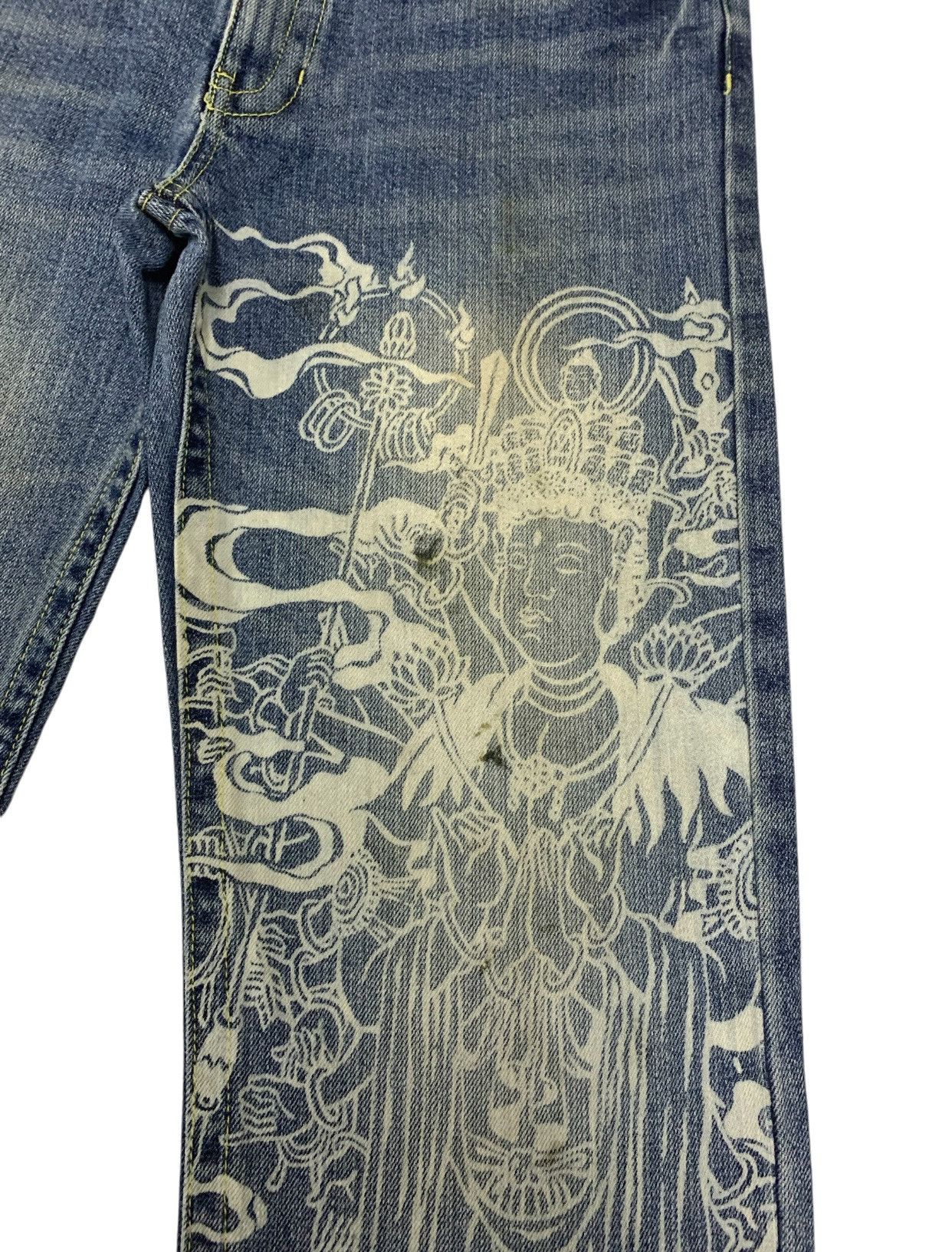 Japanese Brand Vintage Japan Style Buden Shouten Punk Size US 33 - 4 Thumbnail