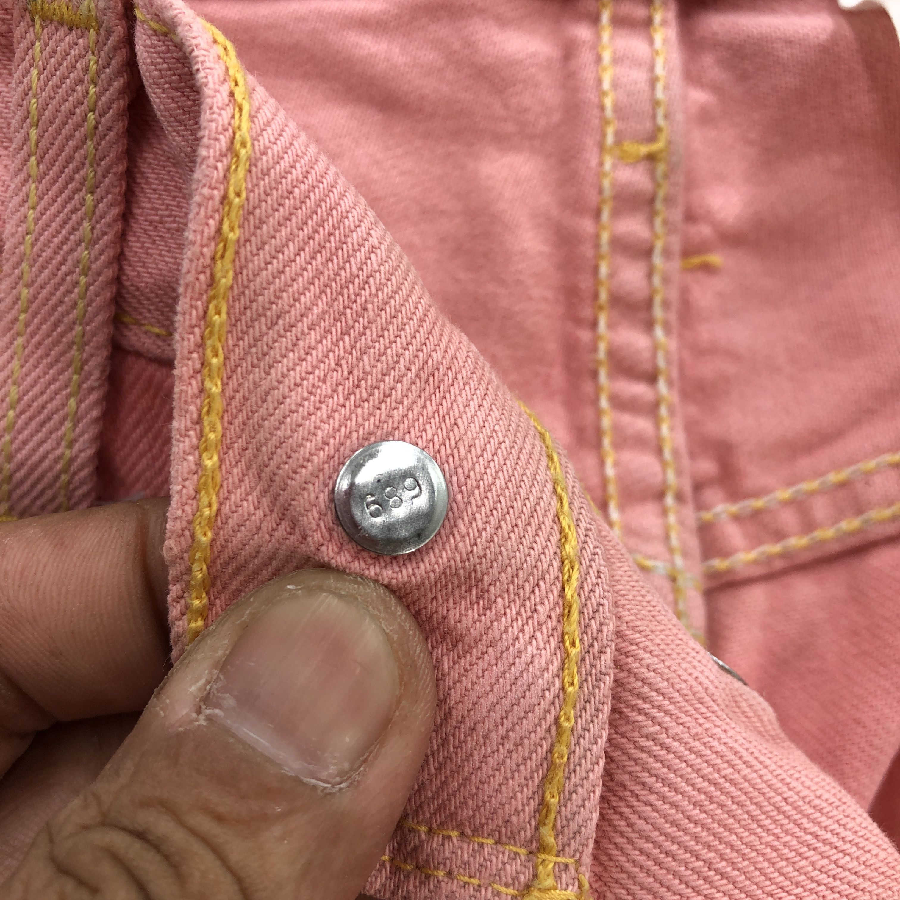 Levi's Vintage Levis Jeans Pink Levi's 501 Denim Dirty Levis Pants Size US 32 / EU 48 - 7 Thumbnail
