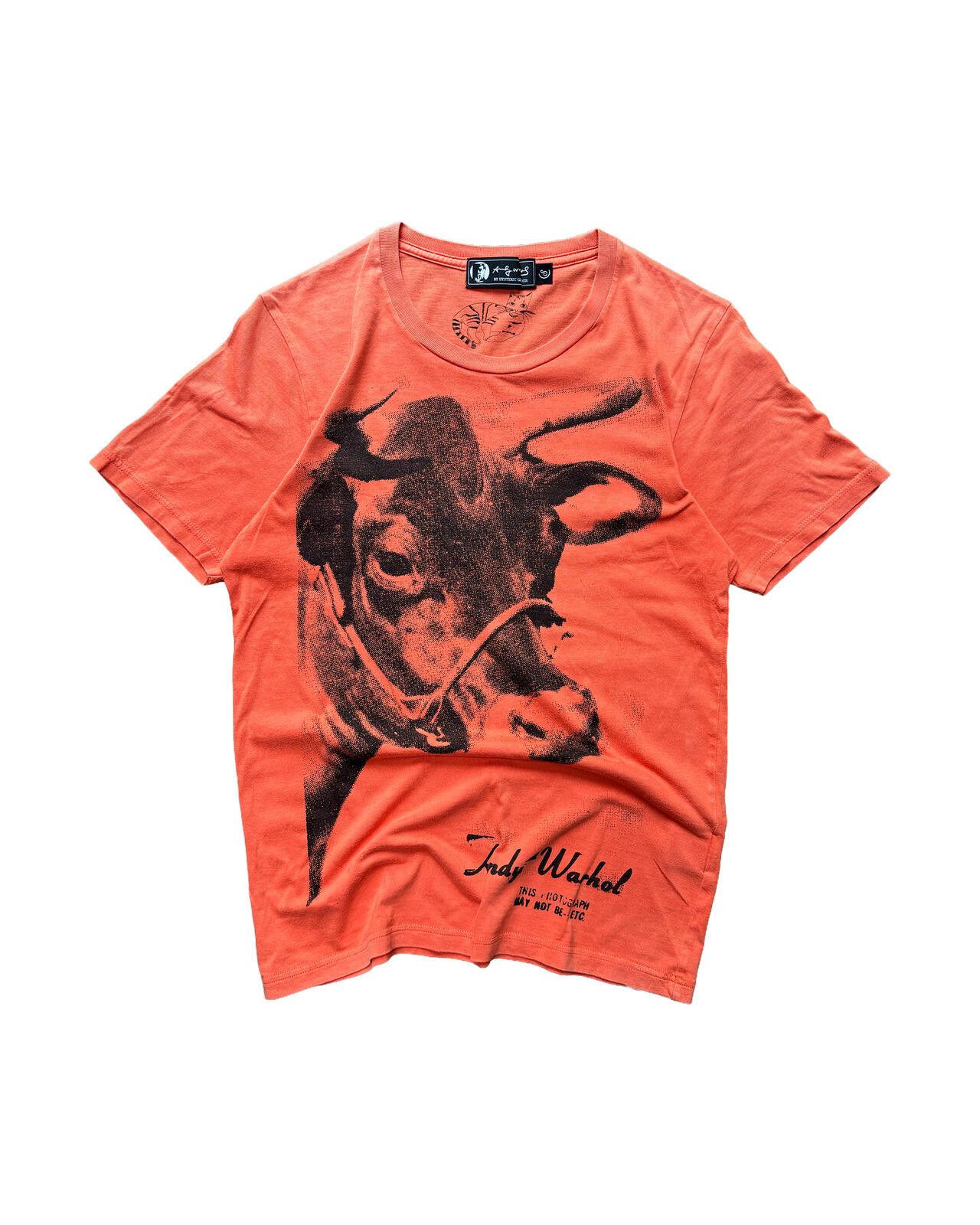 Hysteric Glamour Hysteric Glamour x Andy Warhol Cow Tee S Size US S / EU 44-46 / 1 - 1 Thumbnail
