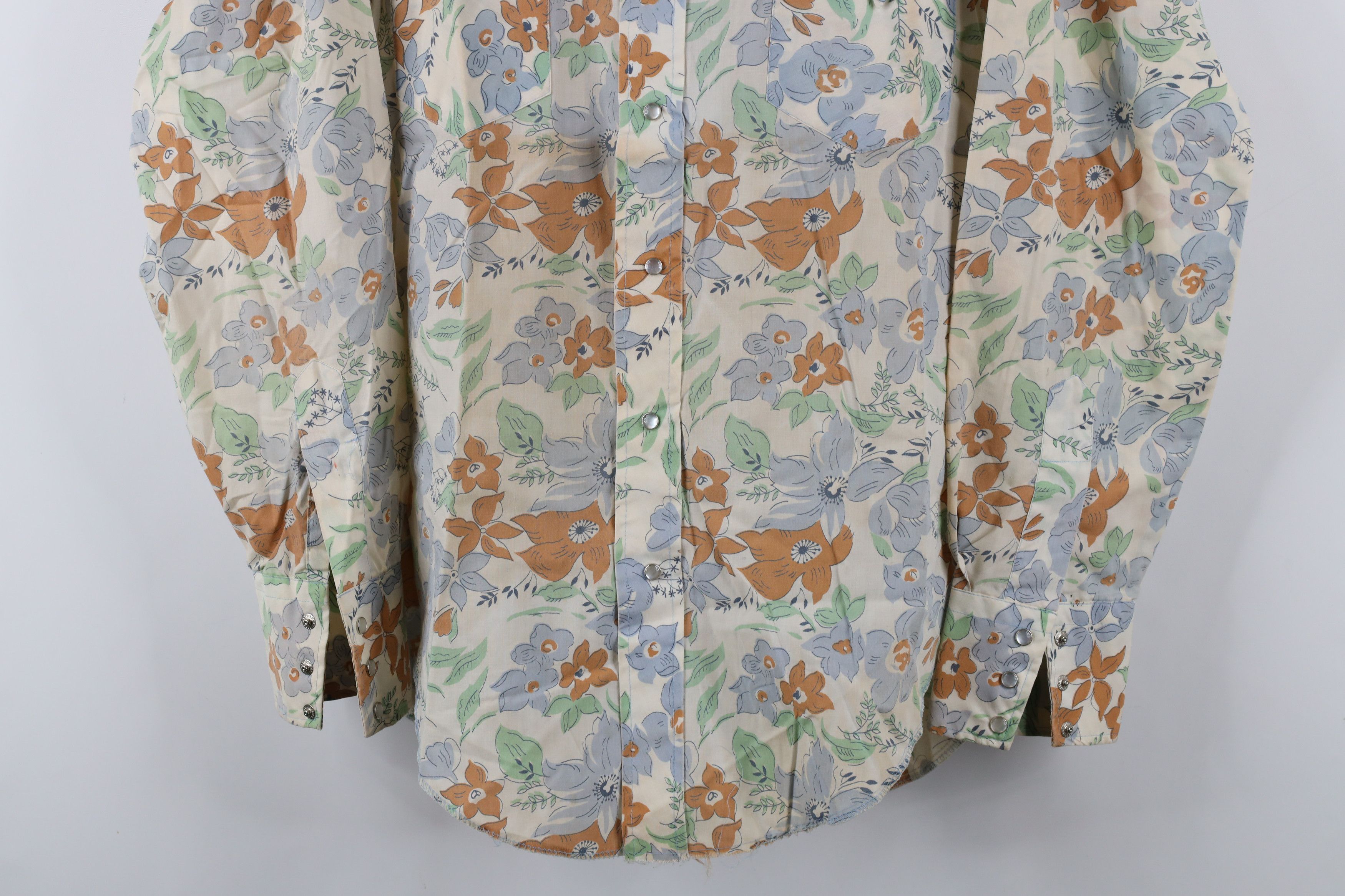 Vintage Vintage 60s 70s Streetwear Western Snap Button Shirt USA Size US M / EU 48-50 / 2 - 3 Thumbnail
