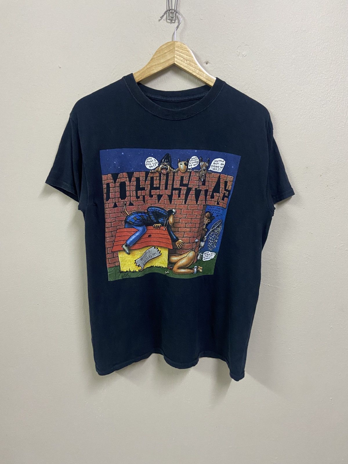 Rap Tees × Snoop Dogg Snoop Dog Doggy Style Album Cover Graphic Rap Tee Size US M / EU 48-50 / 2 - 1 Thumbnail