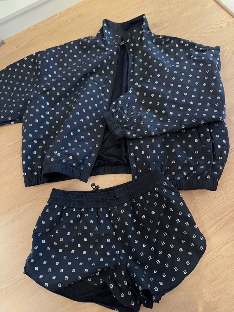 Alexander Wang Alexander Wang Polka Dot Jacket Shorts Set- Size XS / US 0-2 / IT 36-38 - 1 Thumbnail