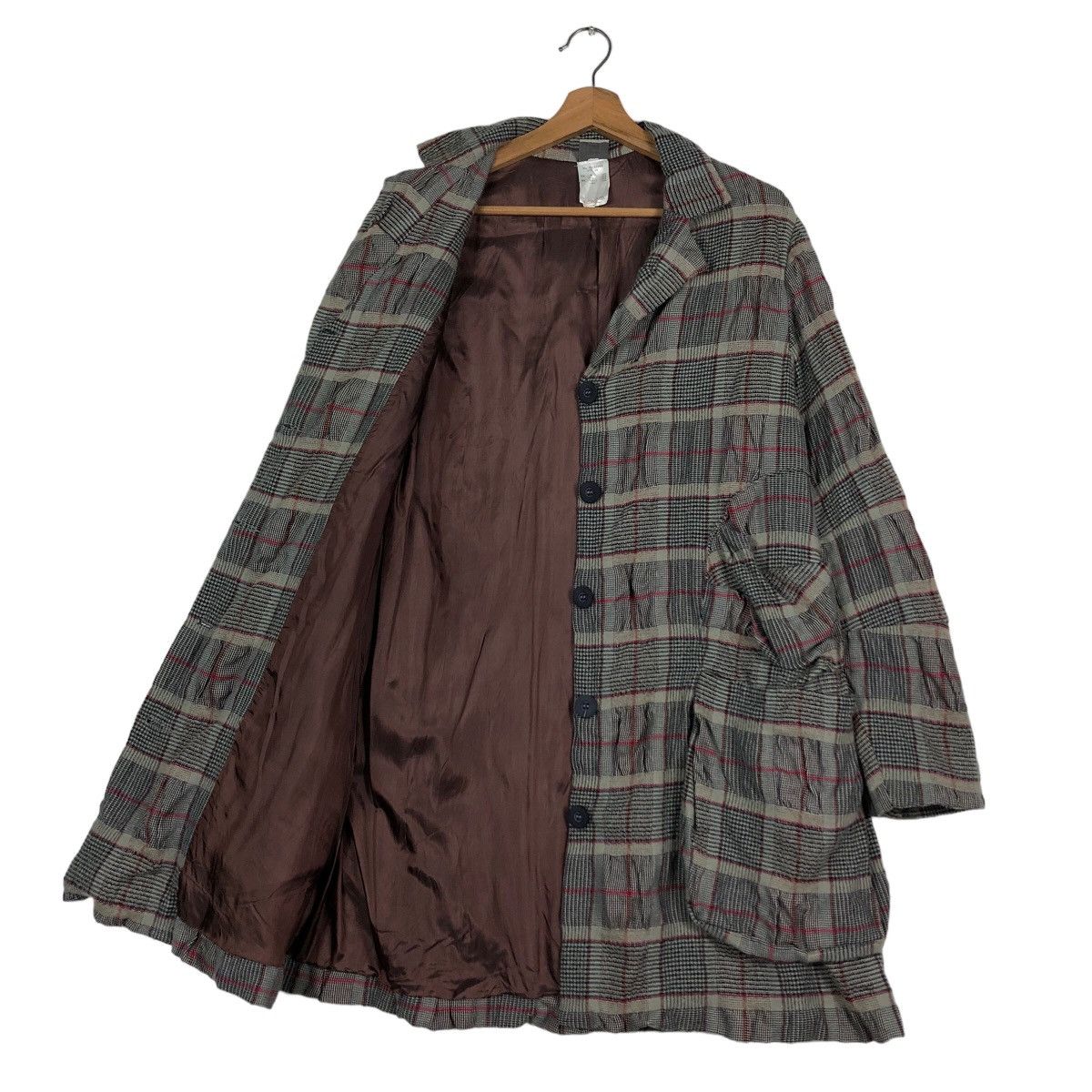 Vintage 🔥Vintage Lilith Plaid Wool Blend Chore Jacket Issey Miyake Size US M / EU 48-50 / 2 - 11 Thumbnail