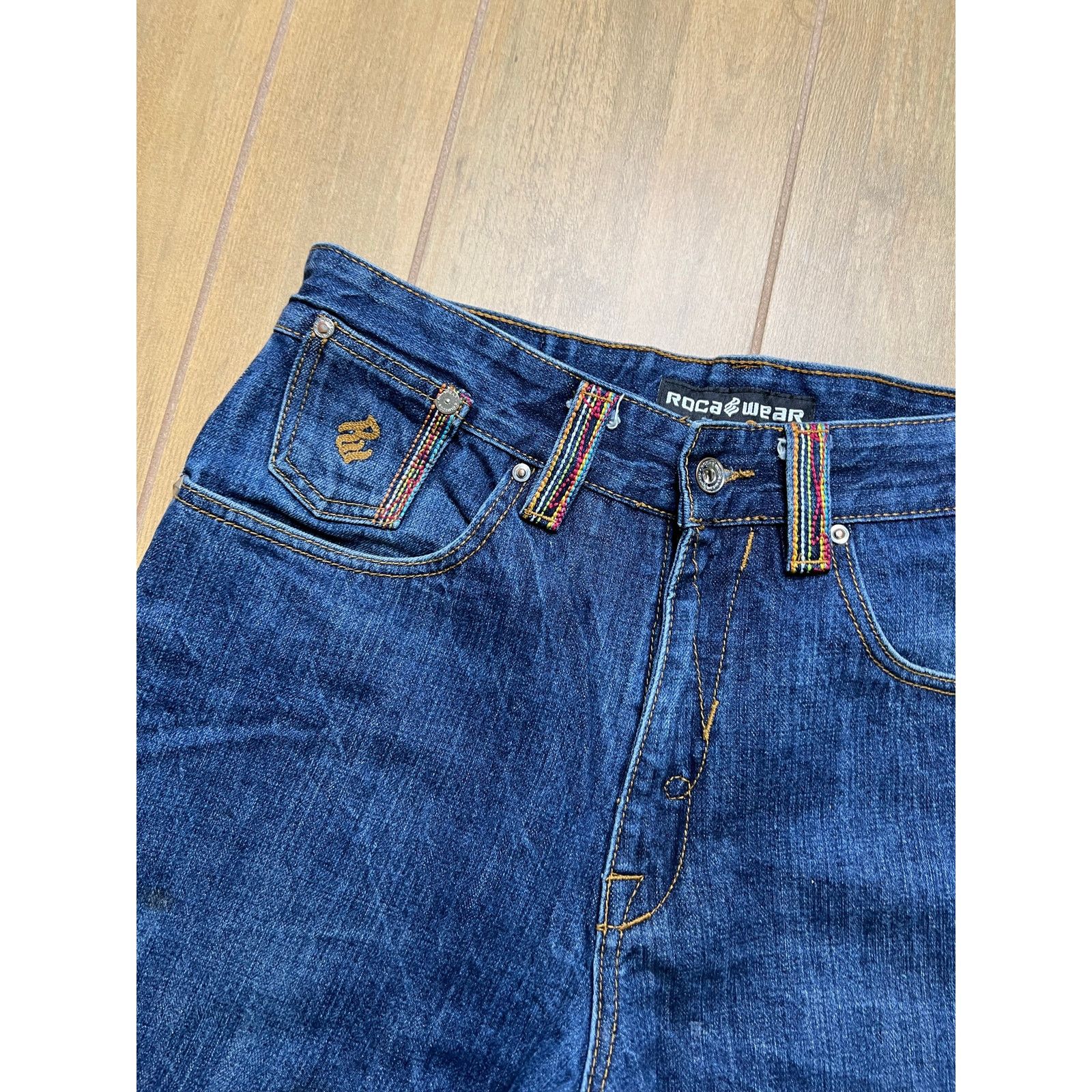Rocawear Vintage Rocawear baggy jeans Men Sz 33x31 embroidered R99 Size US 33 - 11 Thumbnail