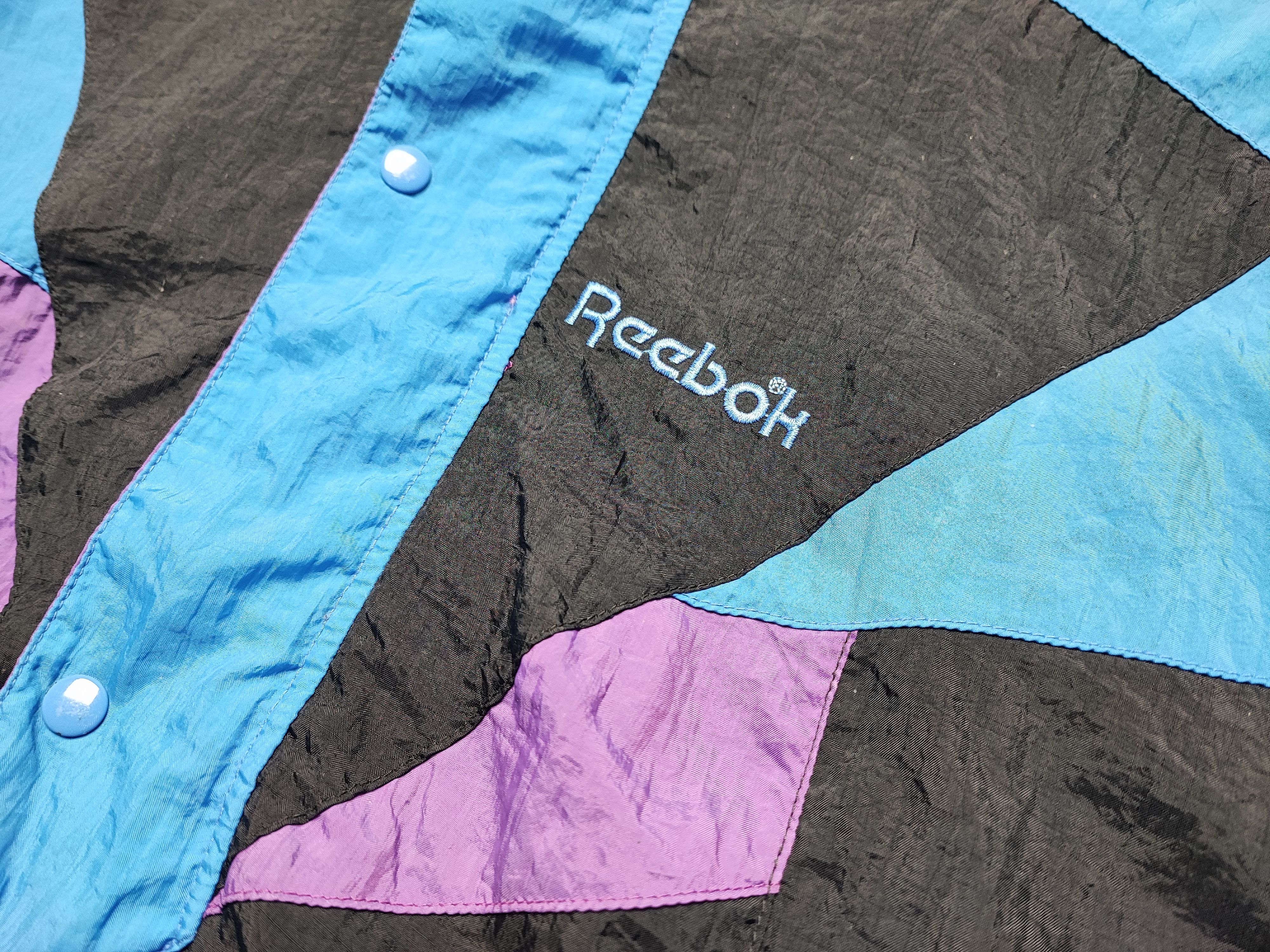 Japanese Brand × Reebok × Vintage Vintage Nylon Anorak Jacket by Reebok Size US M / EU 48-50 / 2 - 10 Thumbnail