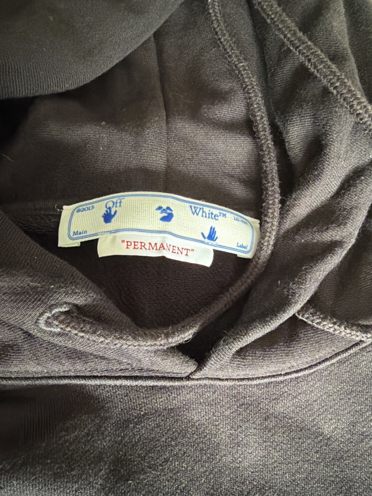 Off-White Off White Rubber Logo Hoodie Size US M / EU 48-50 / 2 - 4 Thumbnail