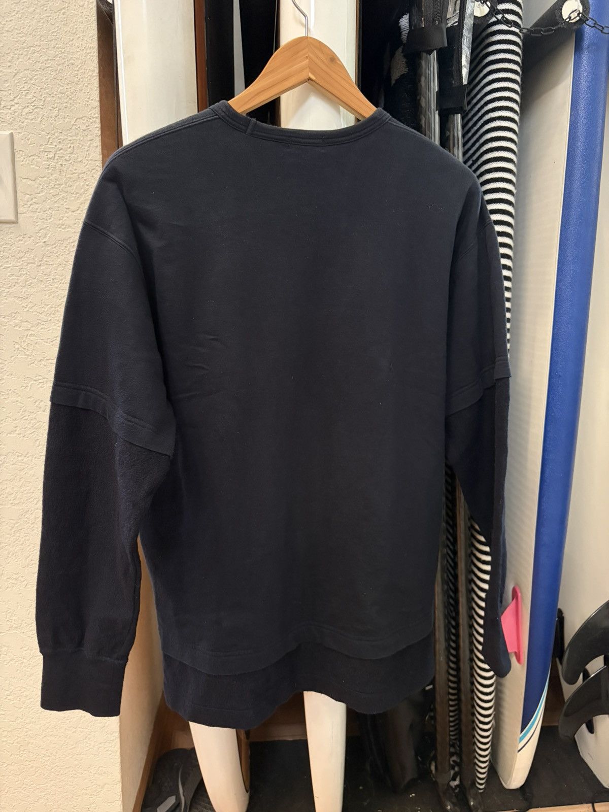 Comme des Garcons Homme FW99 Layered Wool Longsleeve Size US M / EU 48-50 / 2 - 5 Thumbnail