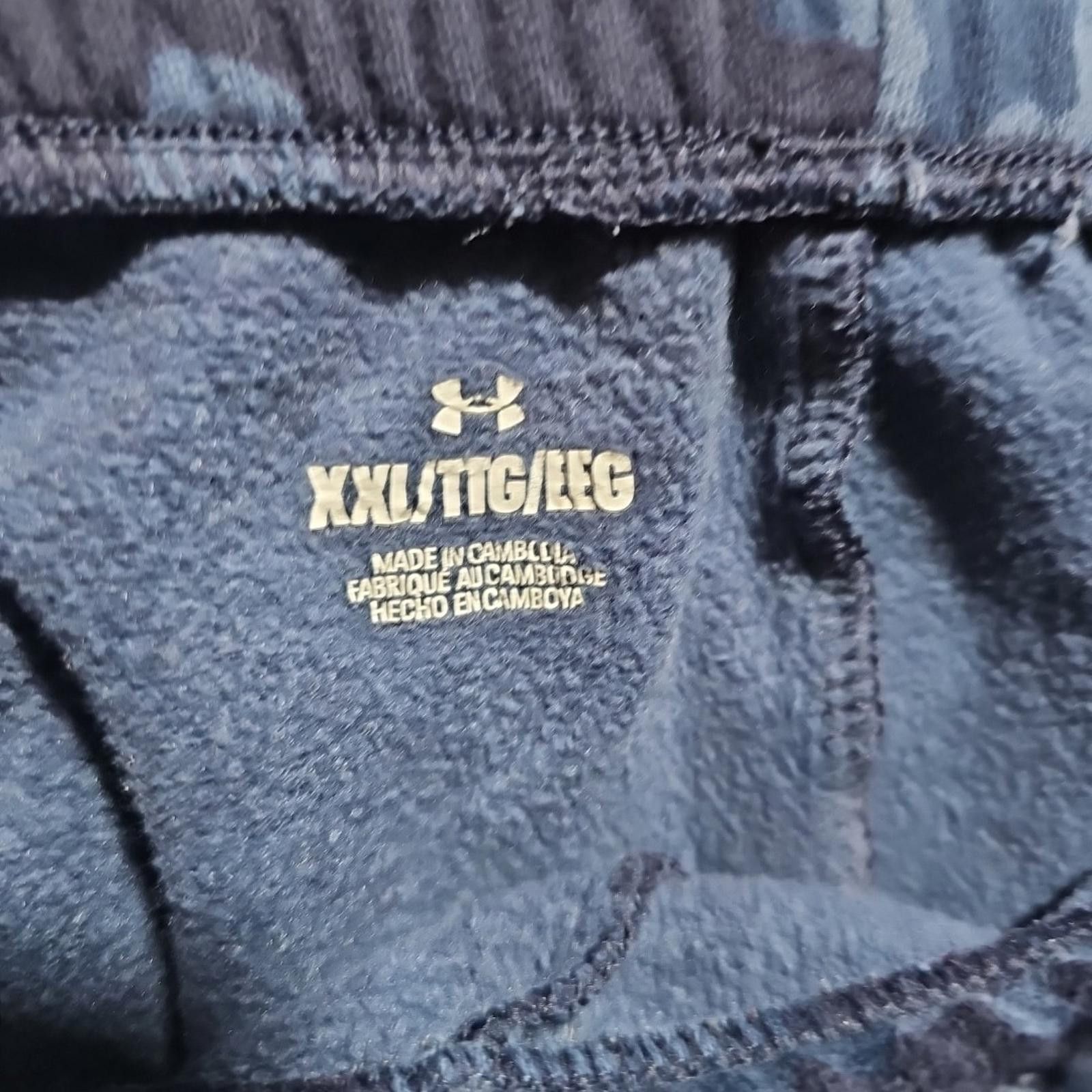Under Armour Under Armour XXL blue Camo Sweat Pants Size US 40 / EU 56 - 4 Thumbnail