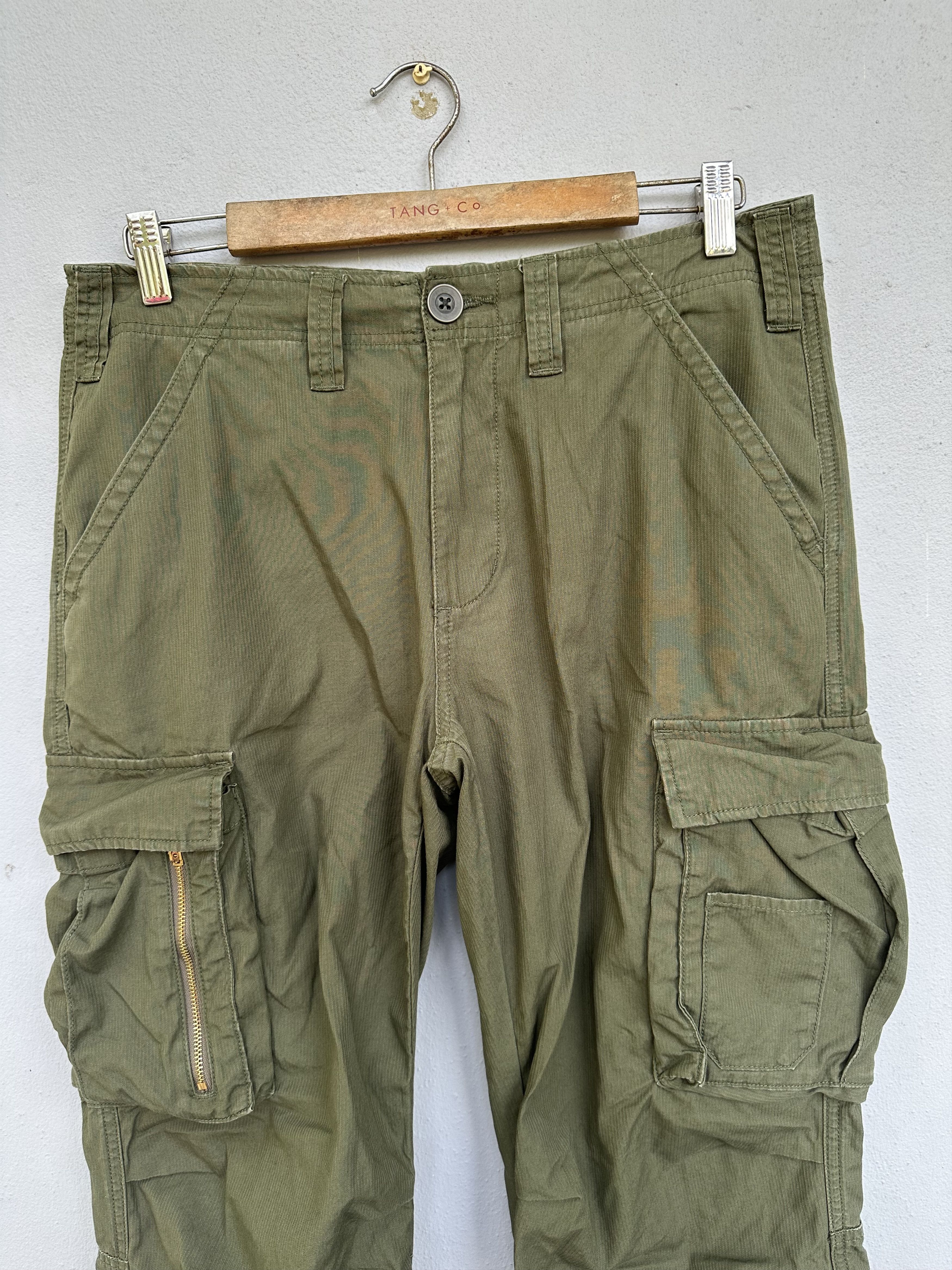 Denim & Supply Ralph Lauren Japanese Brand Surplus Company Multipocket Cargo HBT Pant Size US 29 - 8 Thumbnail