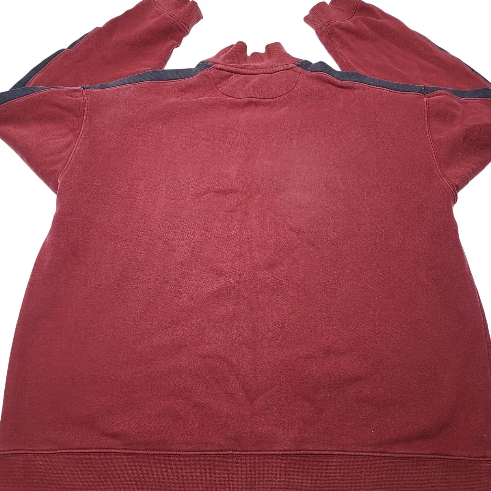 Ralph Lauren VINTAGE Ralph Lauren Chaps 1/4 Zip Fleece Sweater Men XL Red Long Sleeve Pullover Size US XL / EU 56 / 4 - 5 Thumbnail