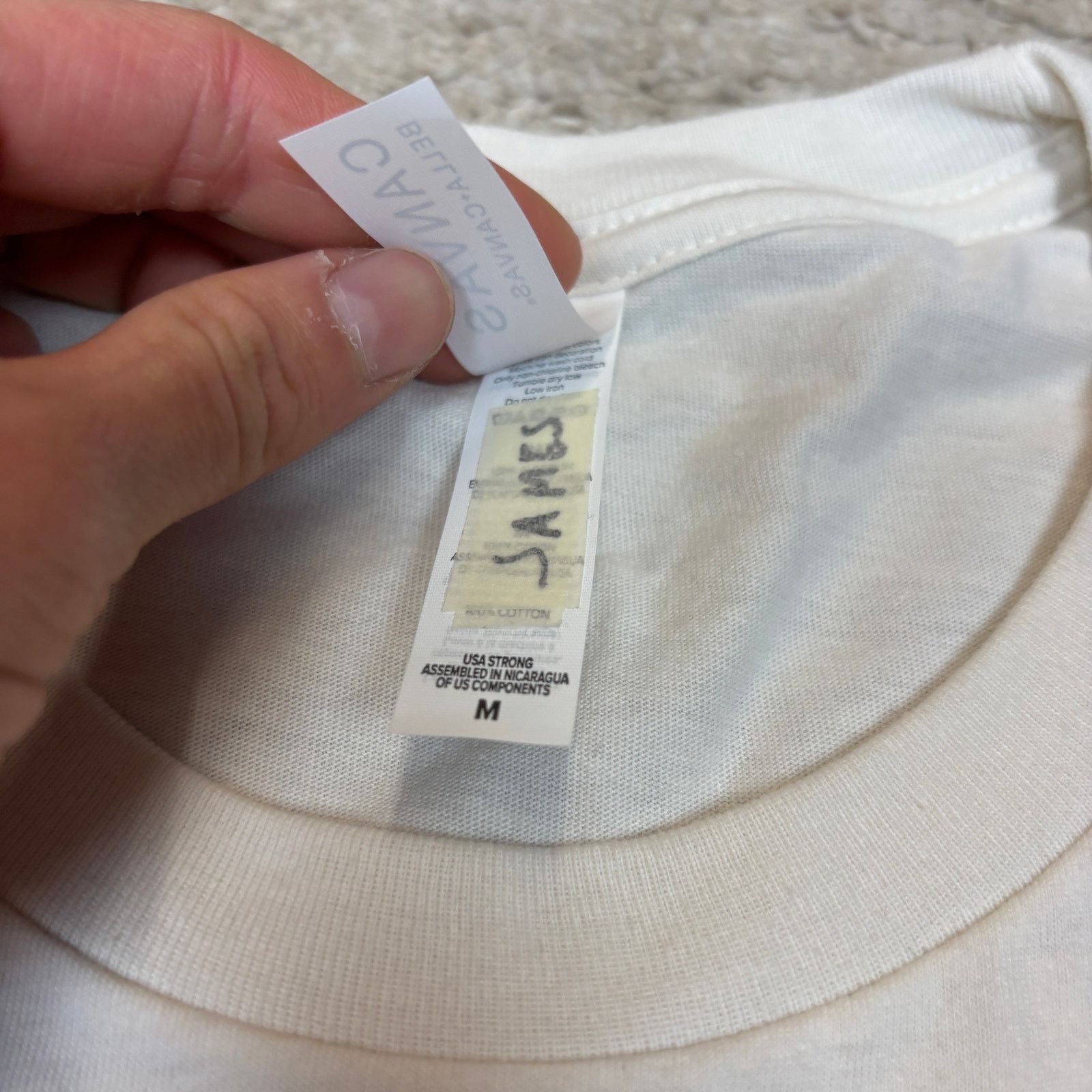 Canvas The Marvels Cast VFX Crew 2023 Alien Cat Shirt Men's M Size US M / EU 48-50 / 2 - 6 Thumbnail