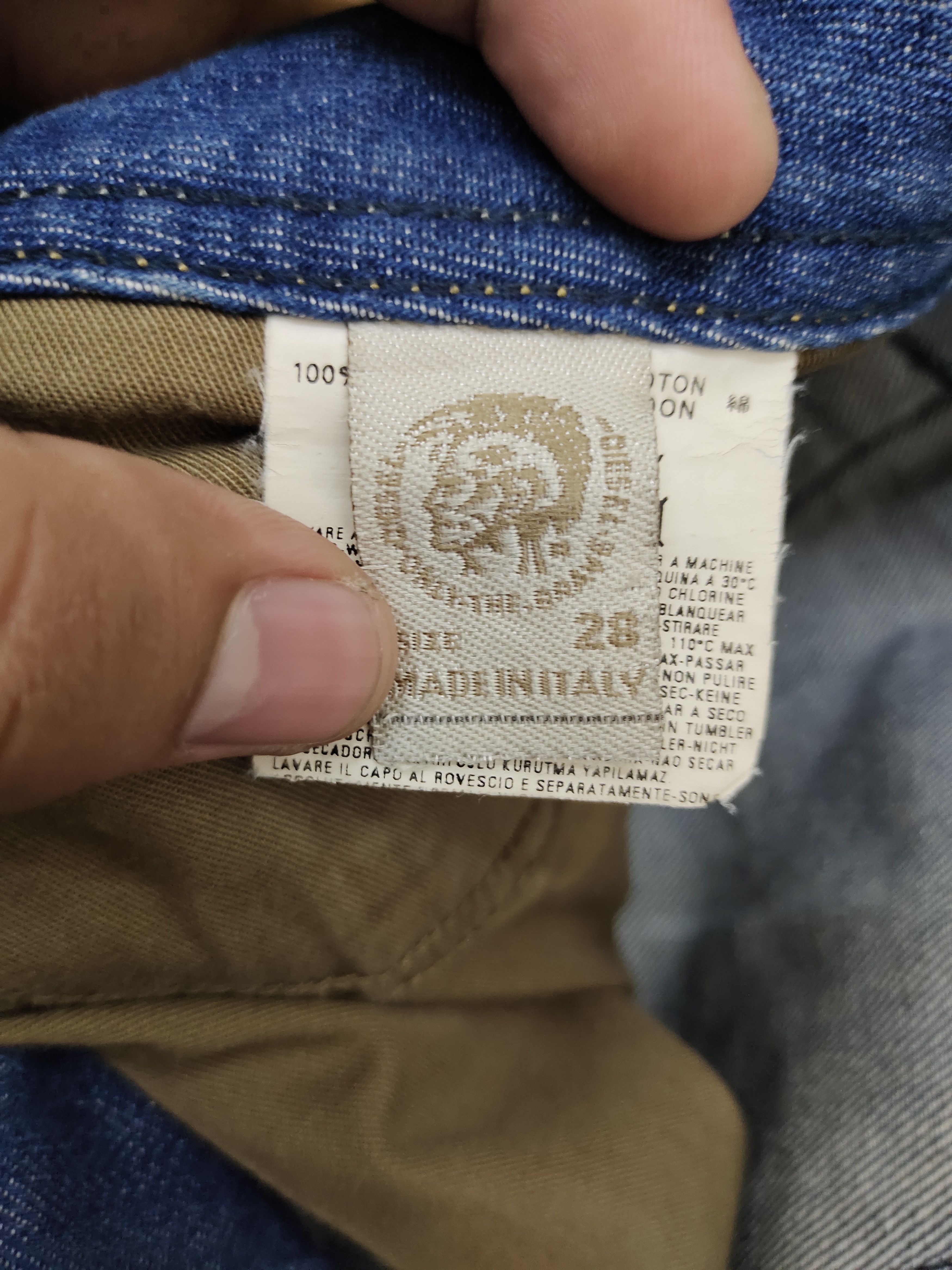 Diesel Flare Jeans Diesel 1dr Logo Distress Faded Boot Cut Y2k lgb Size US 30 / EU 46 - 21 Thumbnail