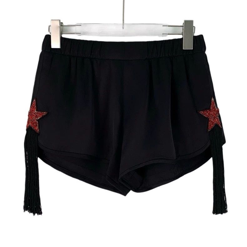 Saint Laurent Paris Saint Laurent Paris size XXS Black five-pointed star tasse Size 33" - 1 Thumbnail